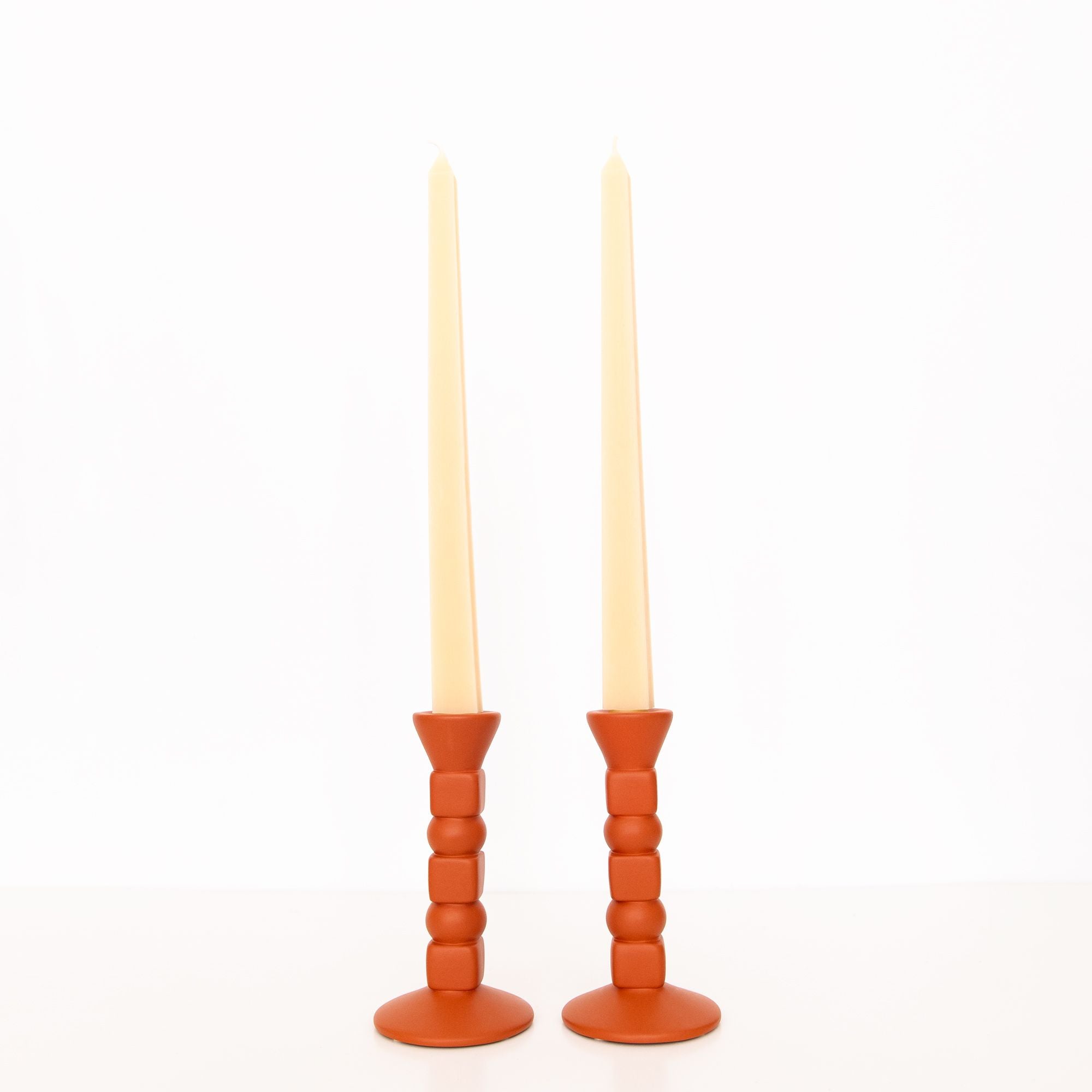 Anna Bougeoir Candle Holder in Terracotta, from The Socialite Family