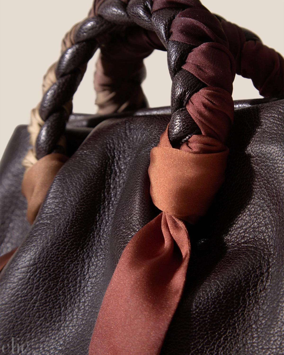 Bombon Foulard Bag in Ebony, from Hereu