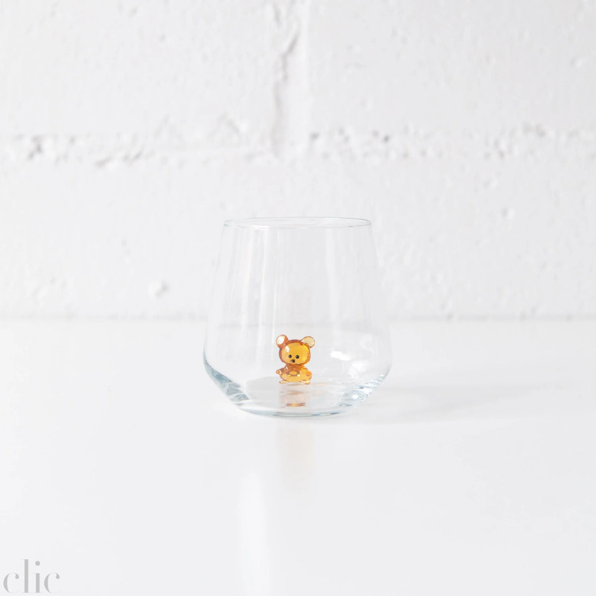 Teddy Bear Drinking Glass