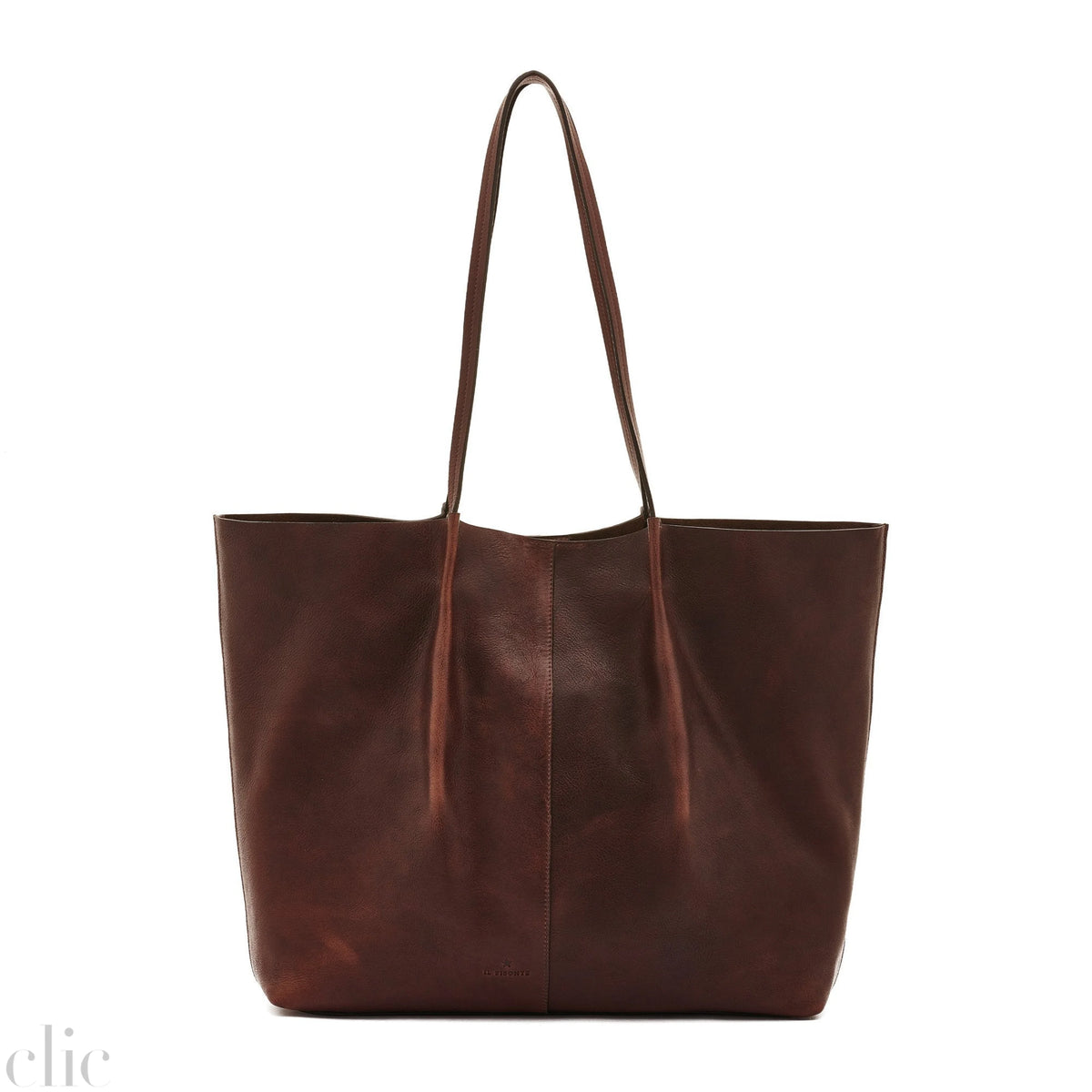 Nina Tote Bag in Coffee, from IL Bisonte