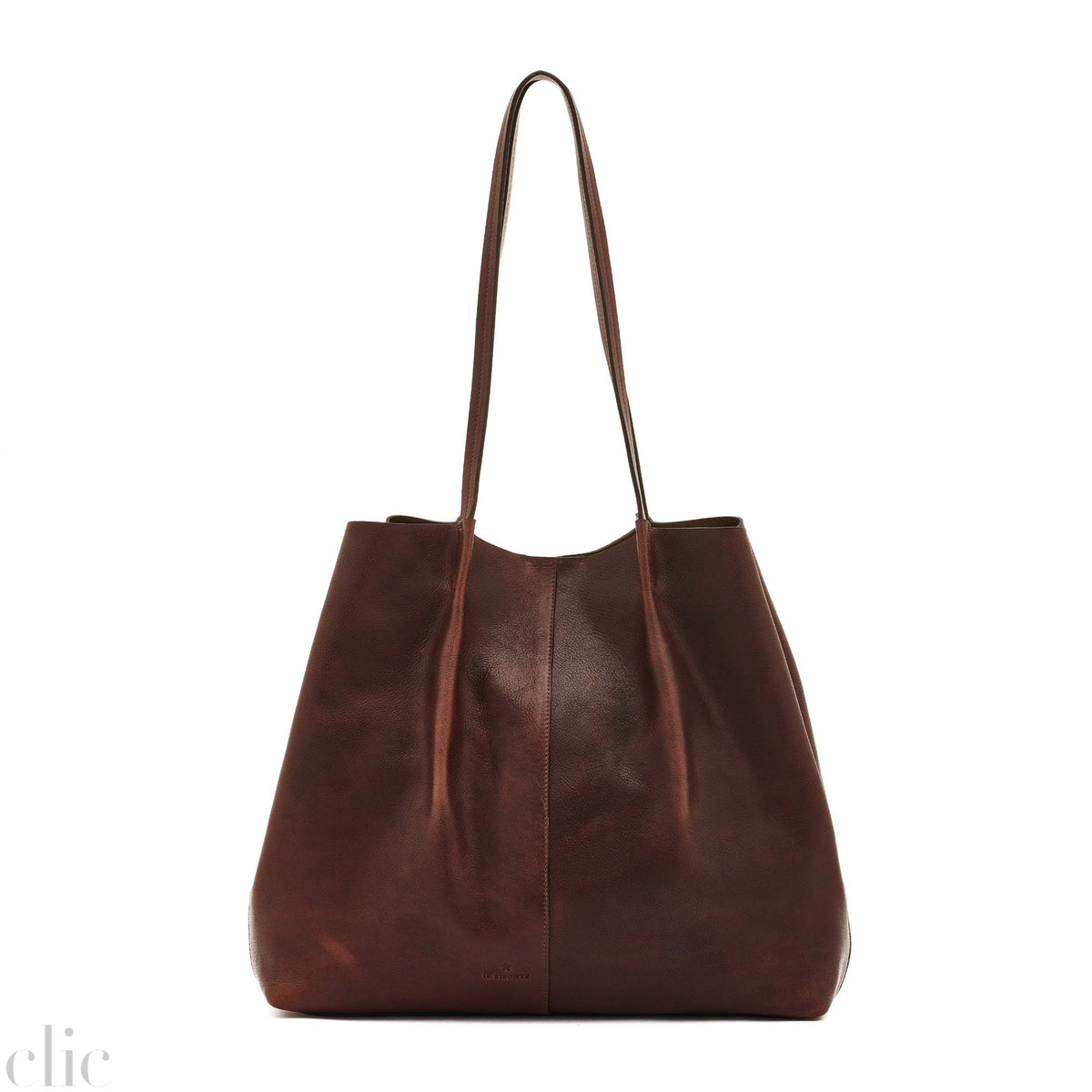 Nina Tote Bag in Coffee, from IL Bisonte