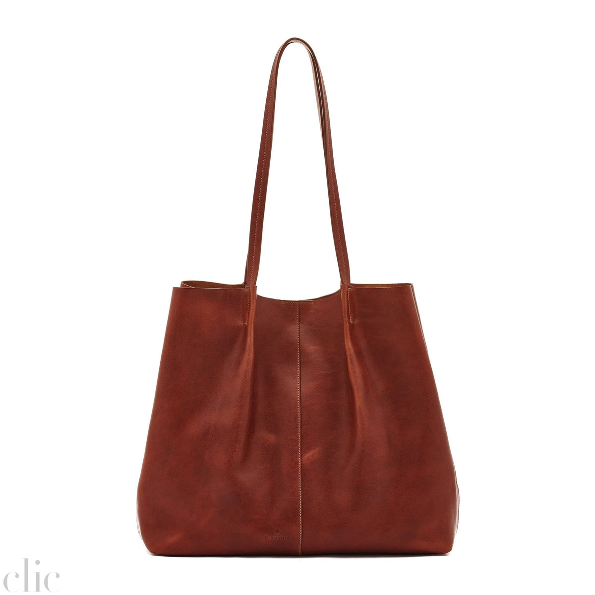 Nina Tote Bag in Sepia, from IL Bisonte