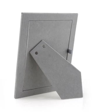 Enamel Curve Frame in Black and Silver, from Addison Ross