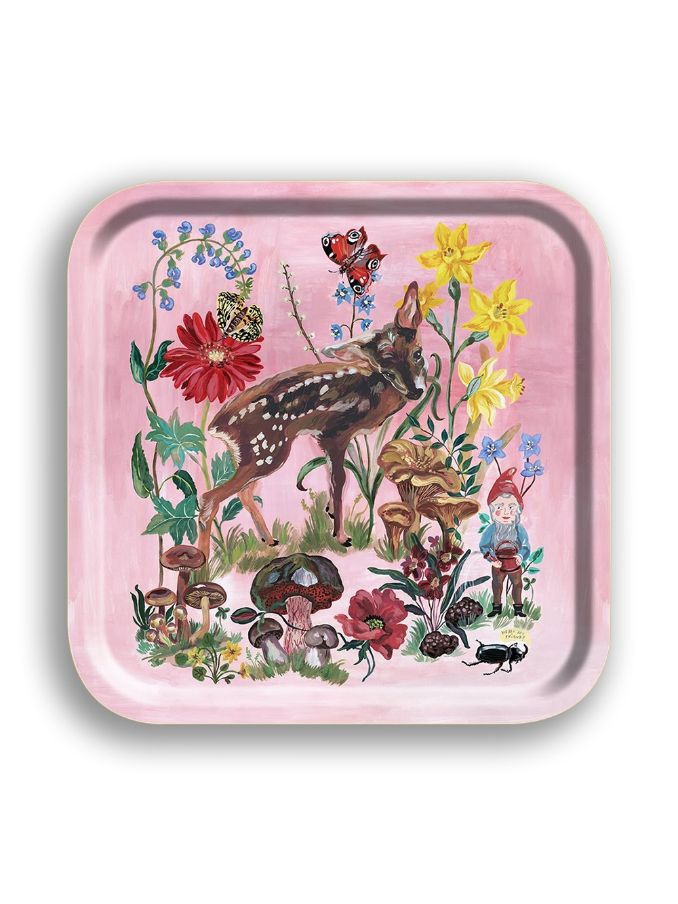 Bambi Square Tray, from Avenida Home