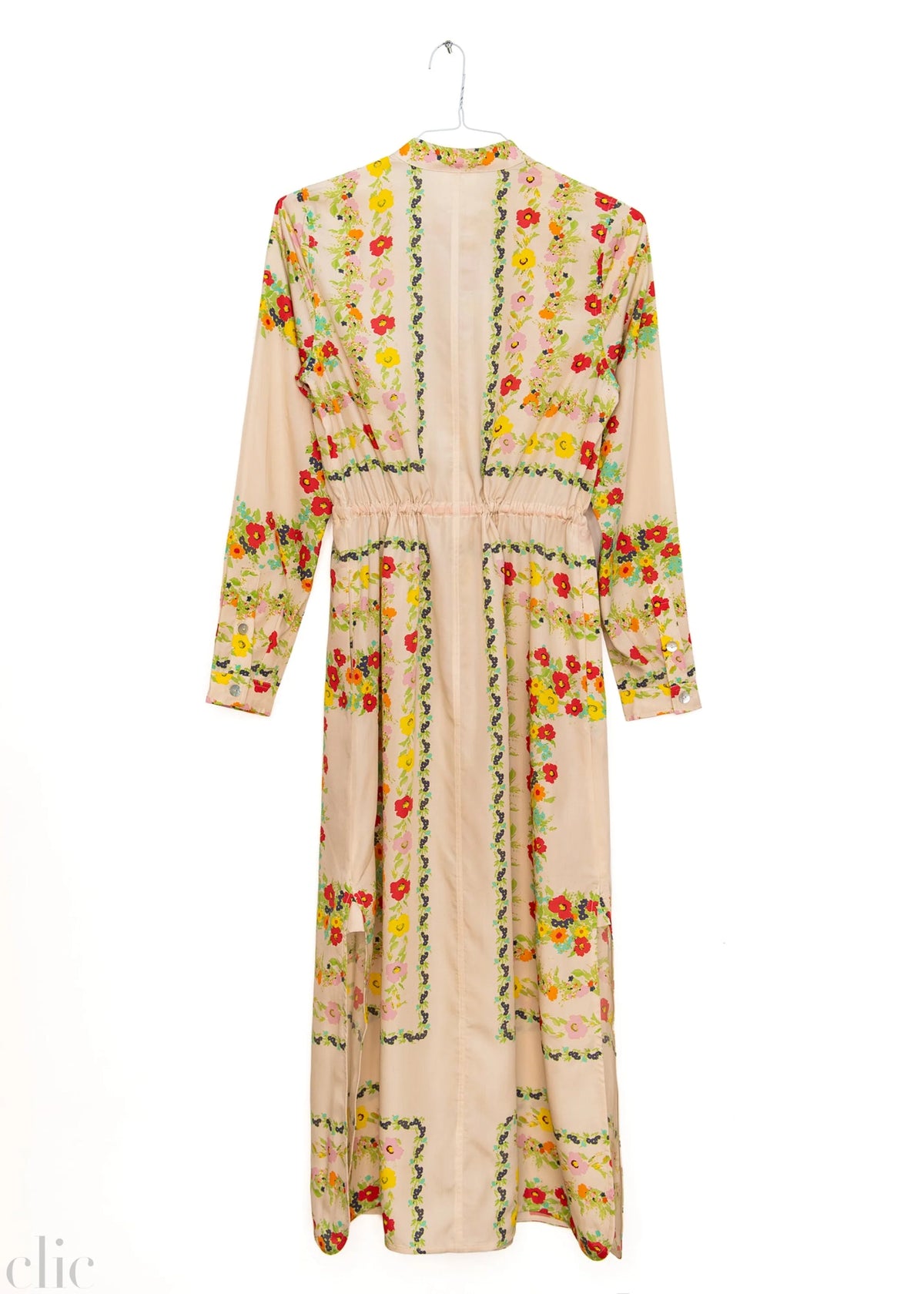 Band Collar Floral Shirtdress, from Hope For Flowers