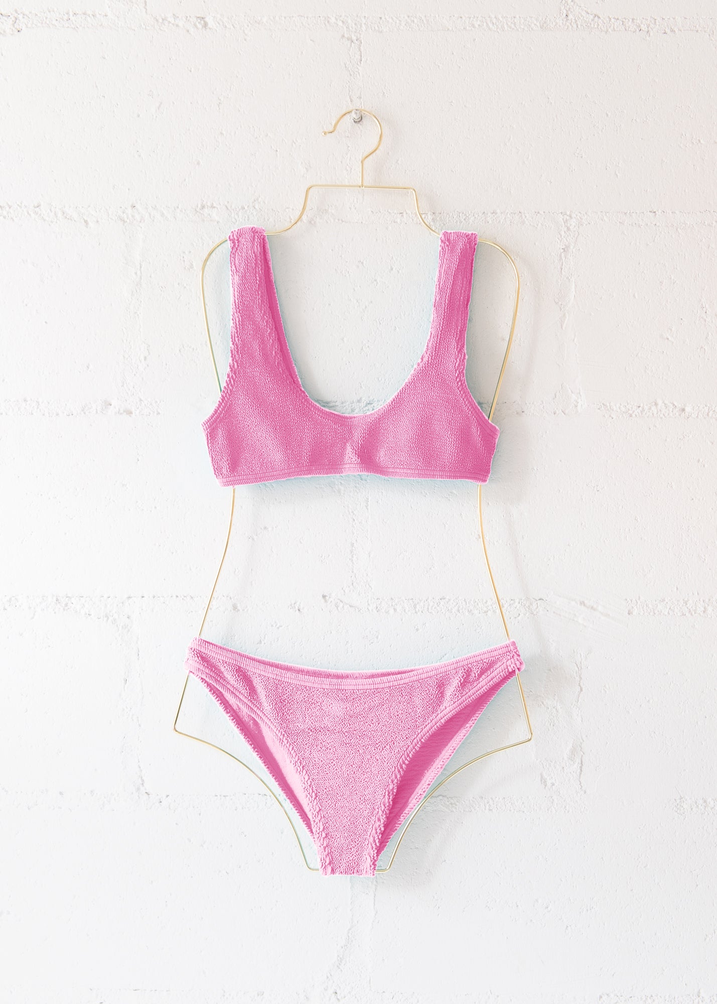 Barcelona Bottom in Strawberry Pink, from Love & Bikinis