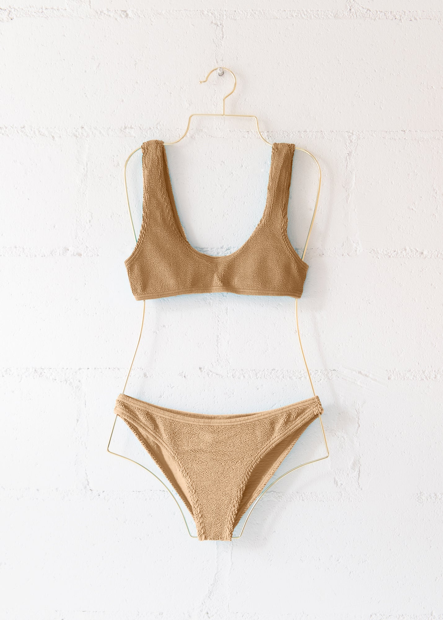 Barcelona Bikini Top in Honey, from Love & Bikinis