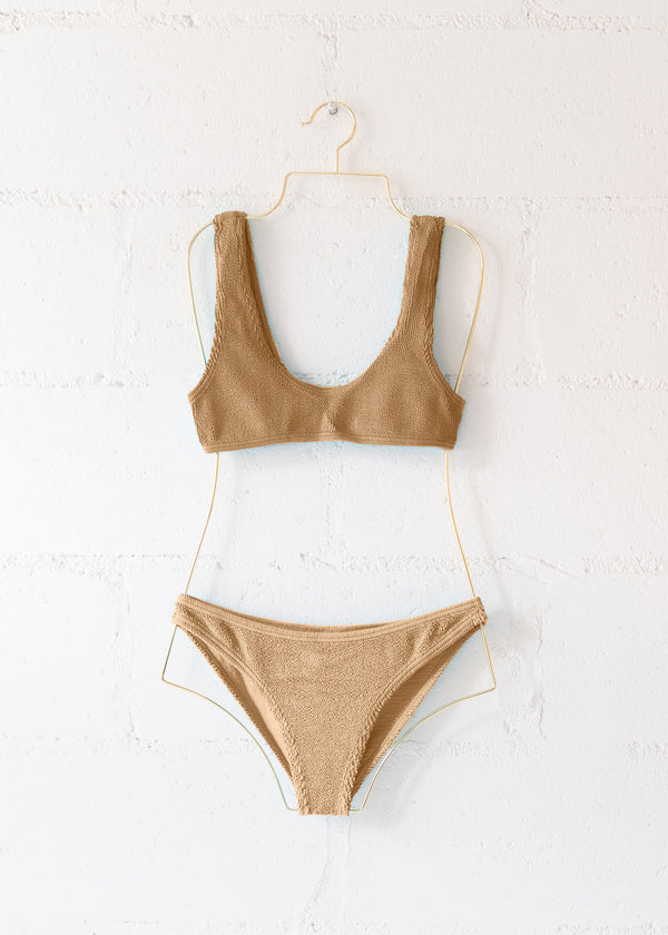Barcelona Bikini Top in Honey, from Love & Bikinis