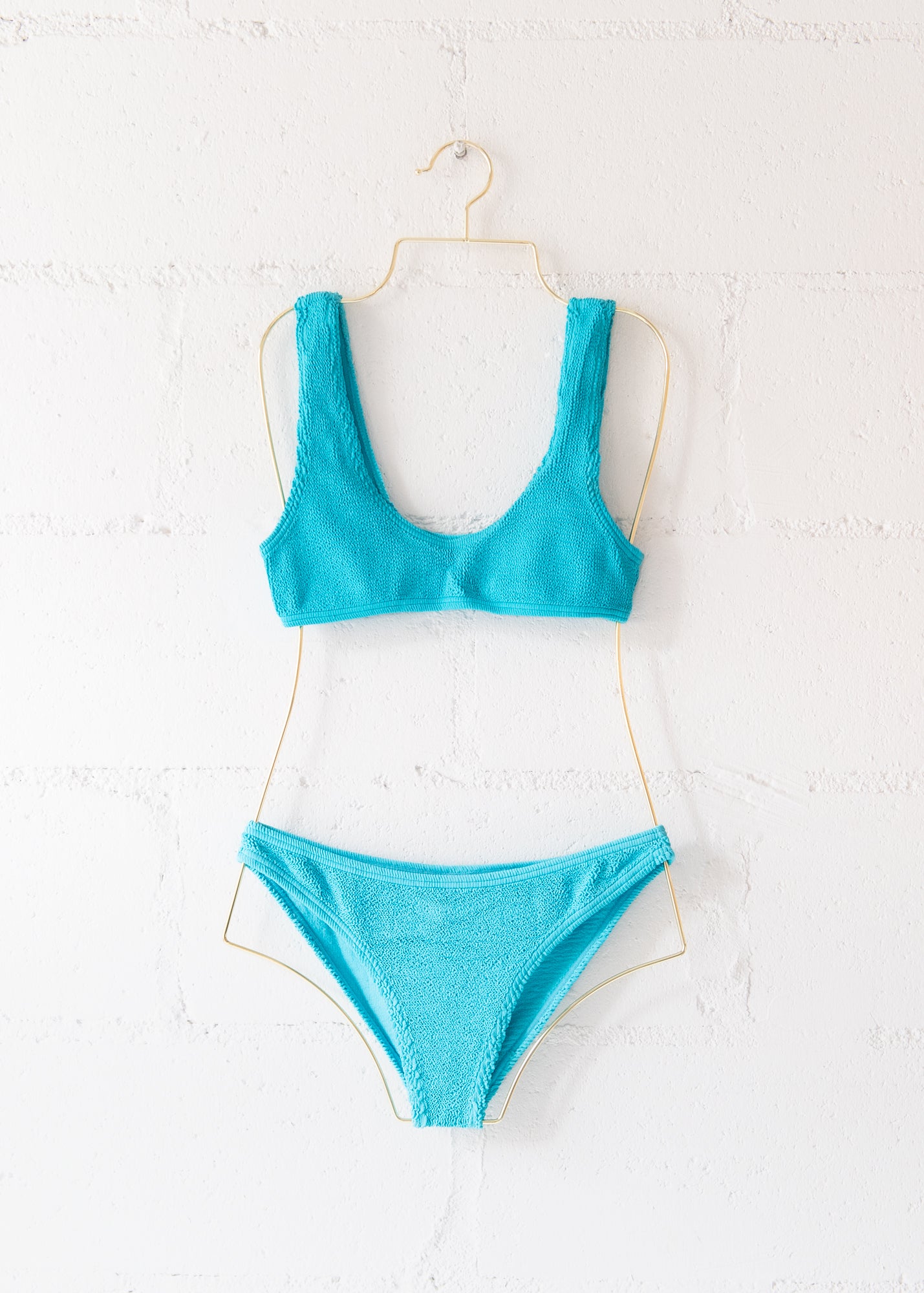 Barcelona Bikini Top in Scuba Blue, from Love & Bikinis
