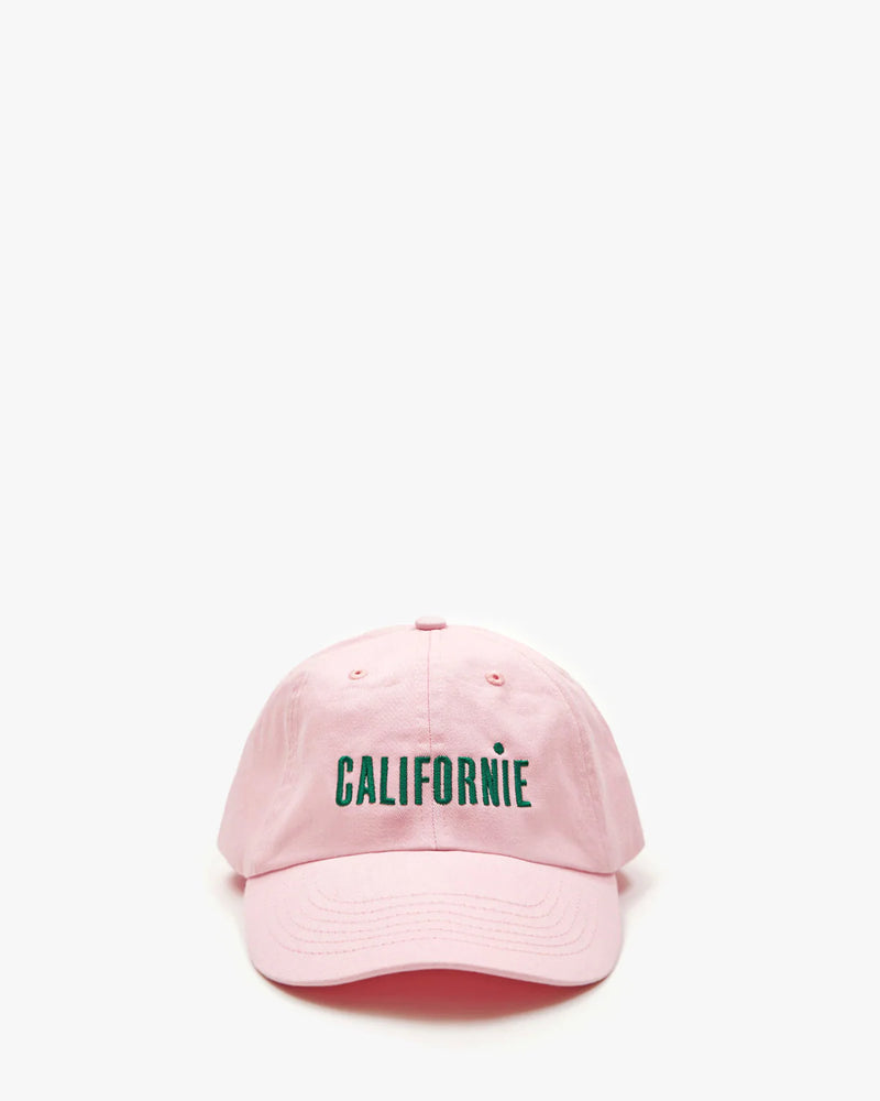 Californie Baseball Hat in Pink, from Clare V