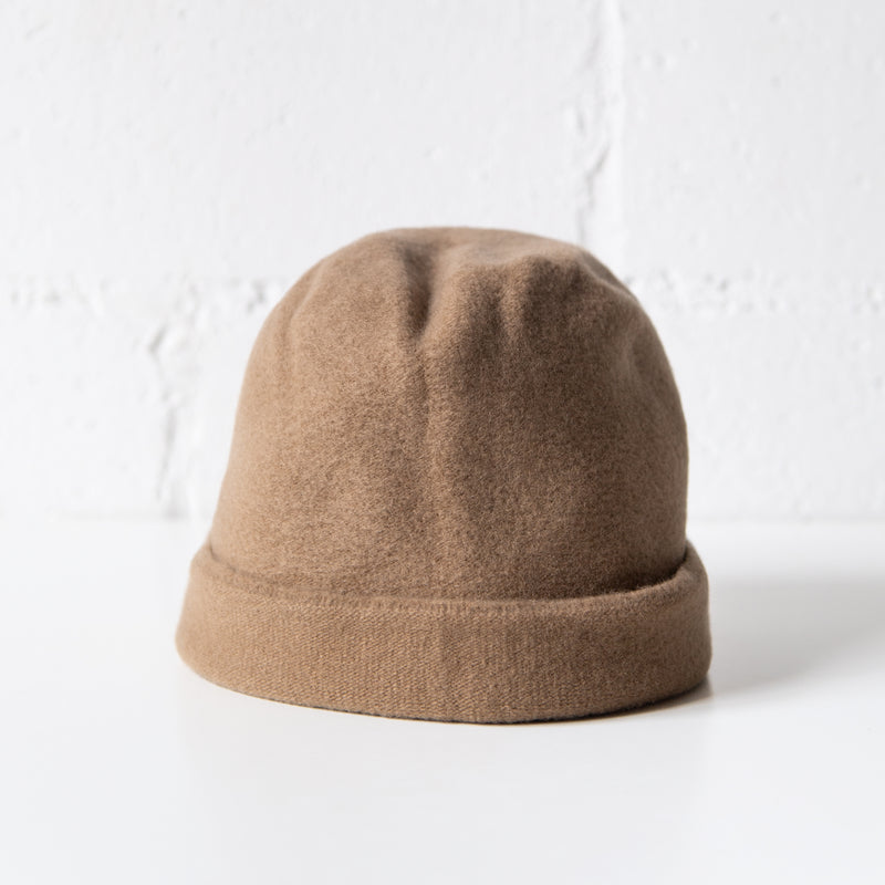 Basque Beanie in Camel, from Decho