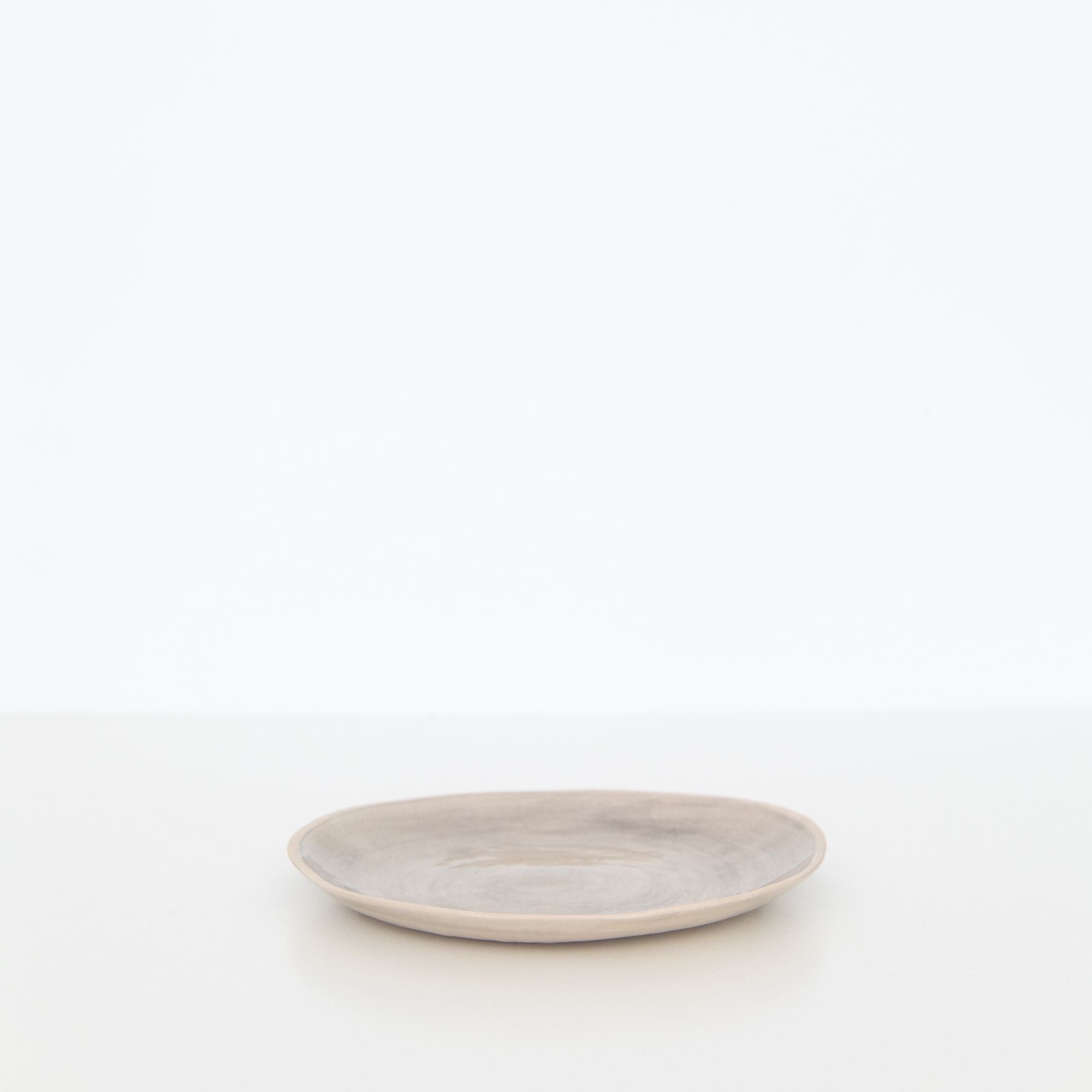 Side Plate in Beach Sand Grey, from Wonki Ware