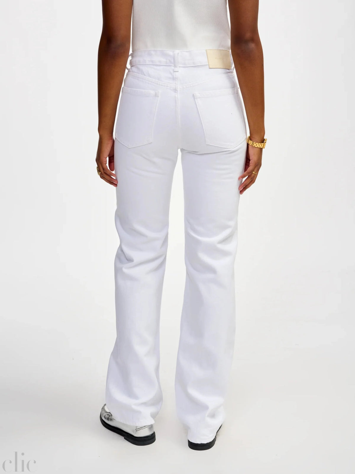 Pony Jeans in White, from Bellerose