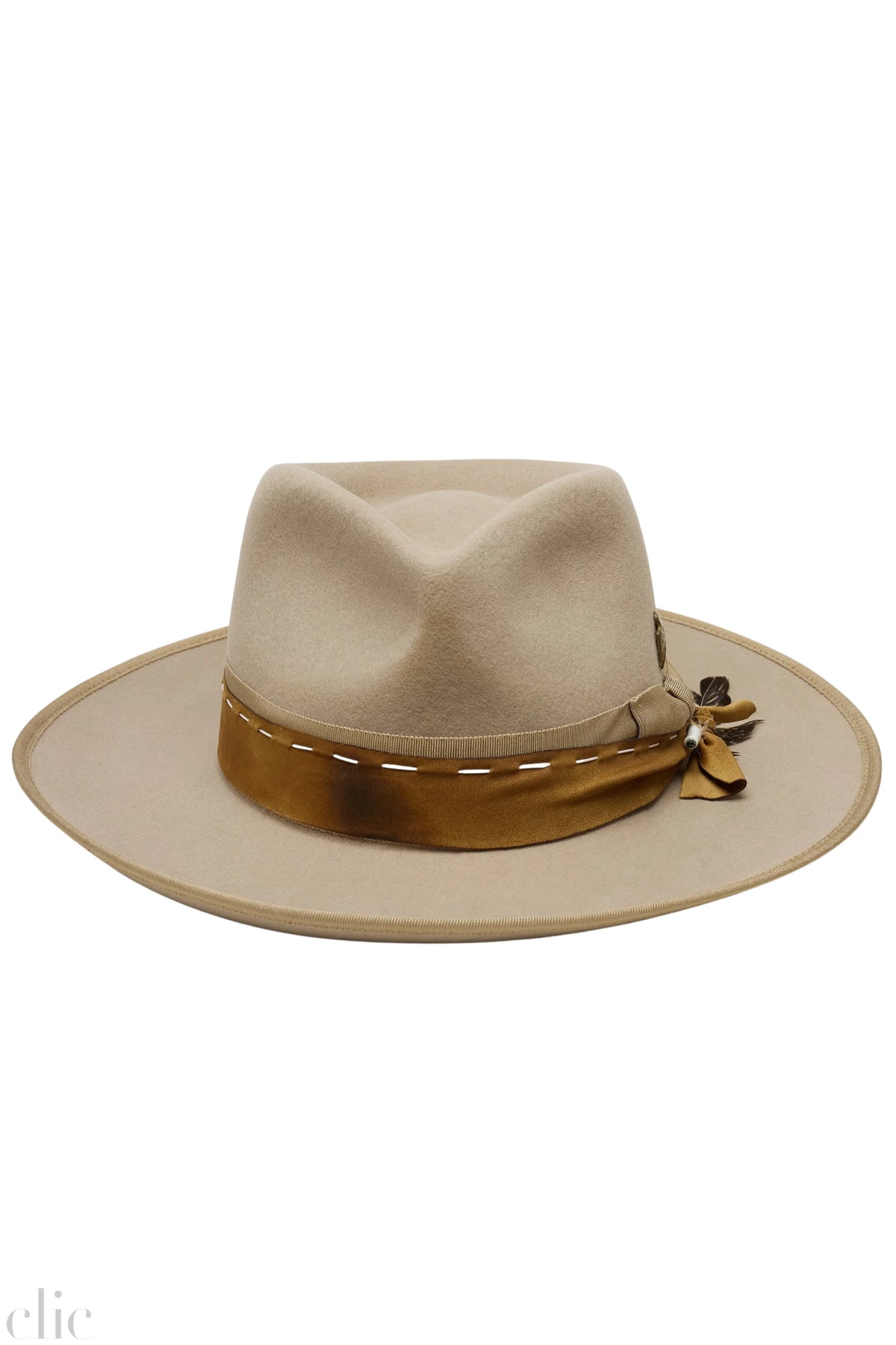 Bennie Hat in Taupe, from Wyeth