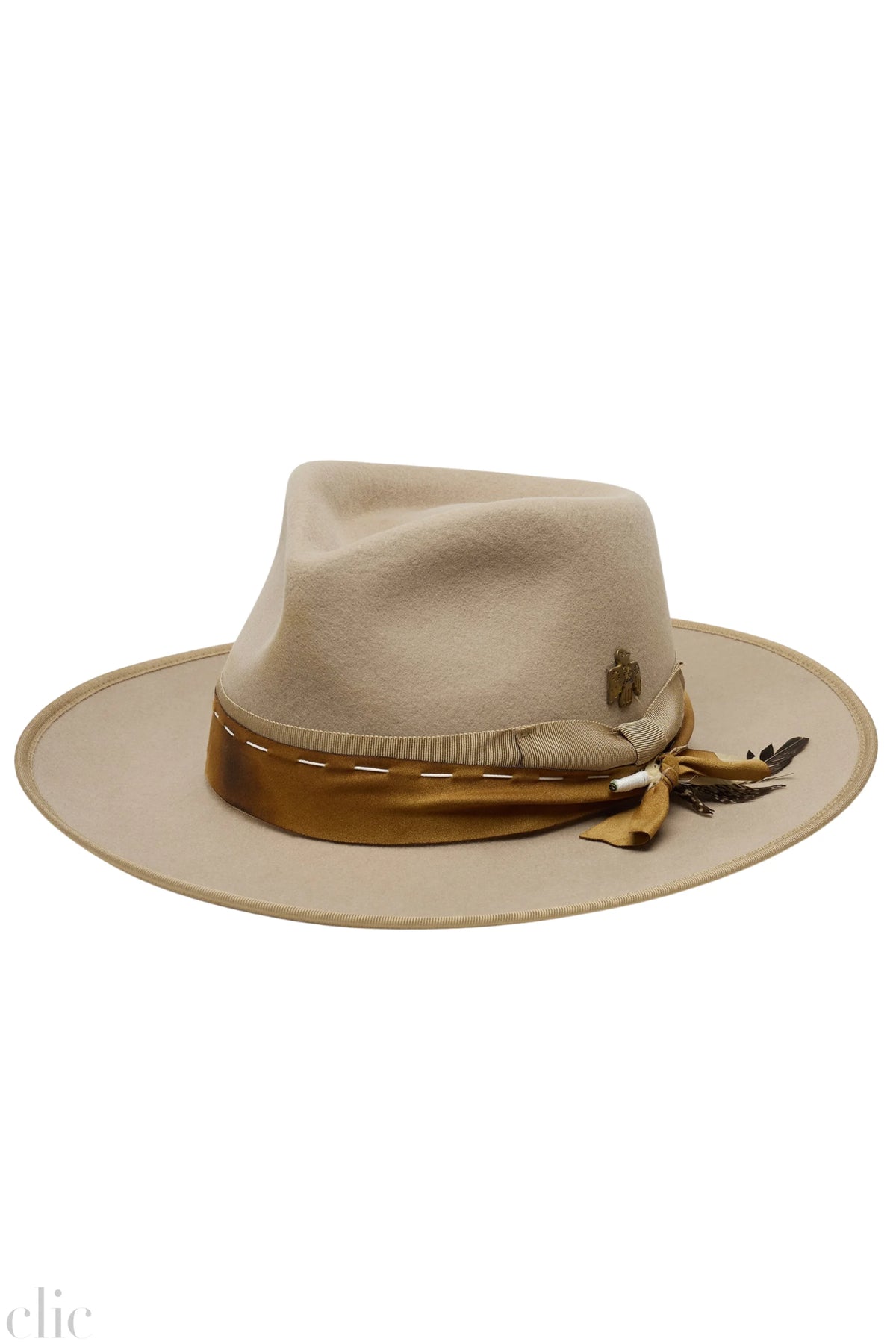 Bennie Hat in Taupe, from Wyeth