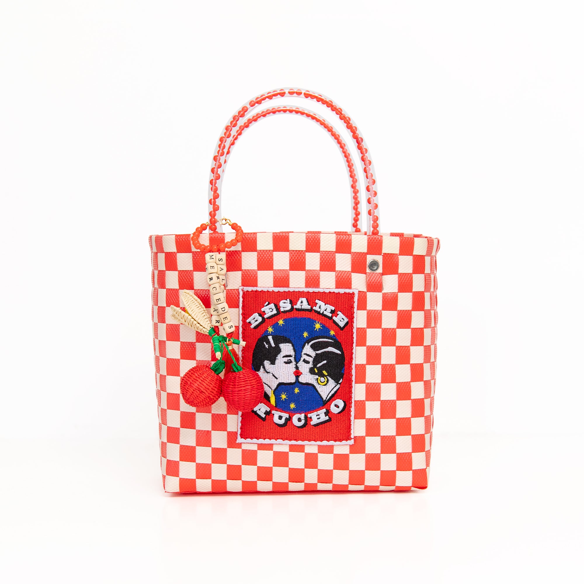 Besame Mucho Handbag in Red, from Mercedes Salazar