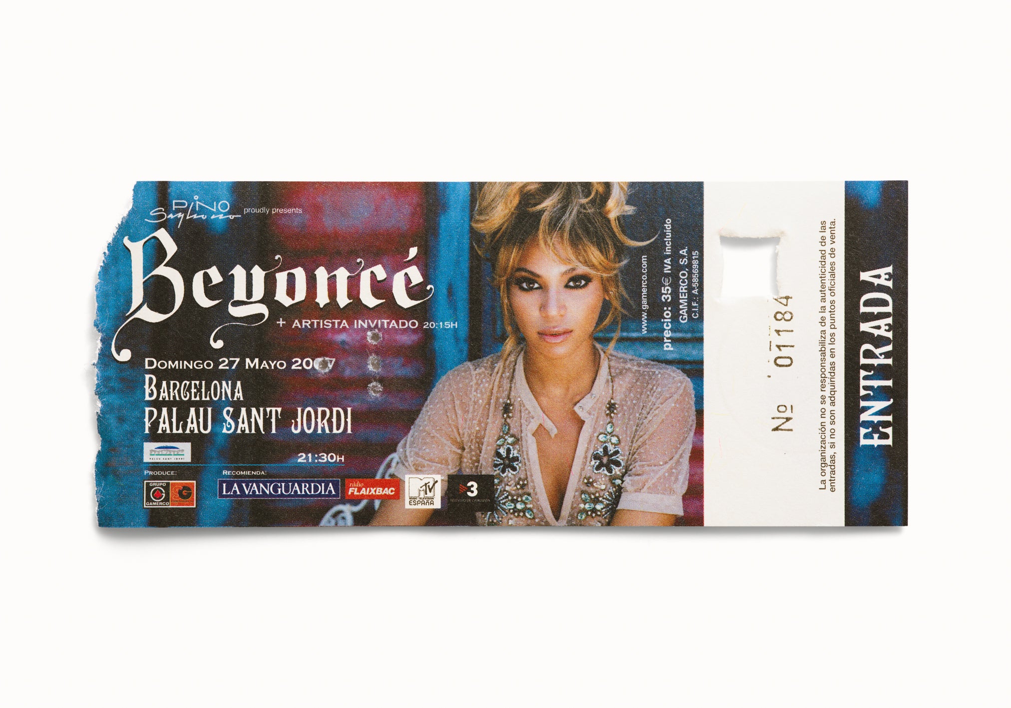 Beyonce, Palau Sant Jordi, Barcelona. Spain 2007 by Blaise Hayward