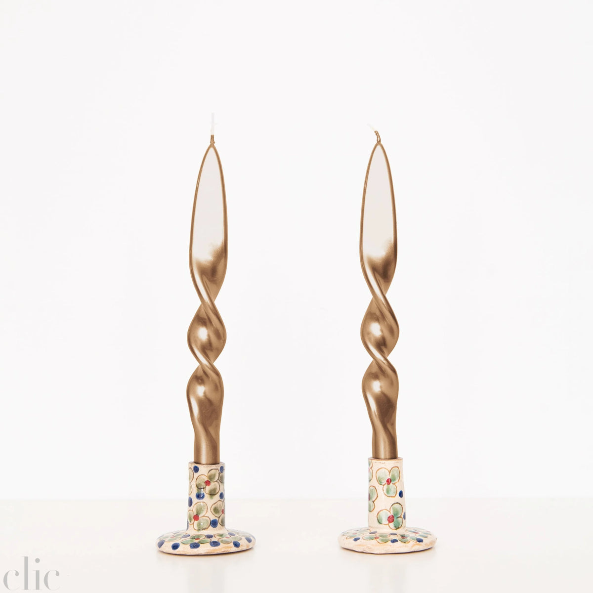 Small Blooms Ceramic Candle Holder, from Kiliim