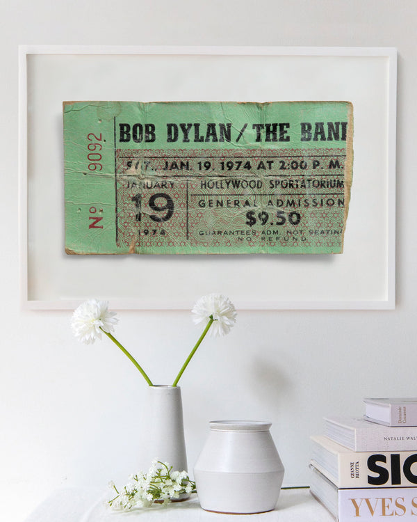 Bob Dylan & The Band, Hollywood Sportatorium, Pembrook Pines, FLA 1974 by Blaise Hayward