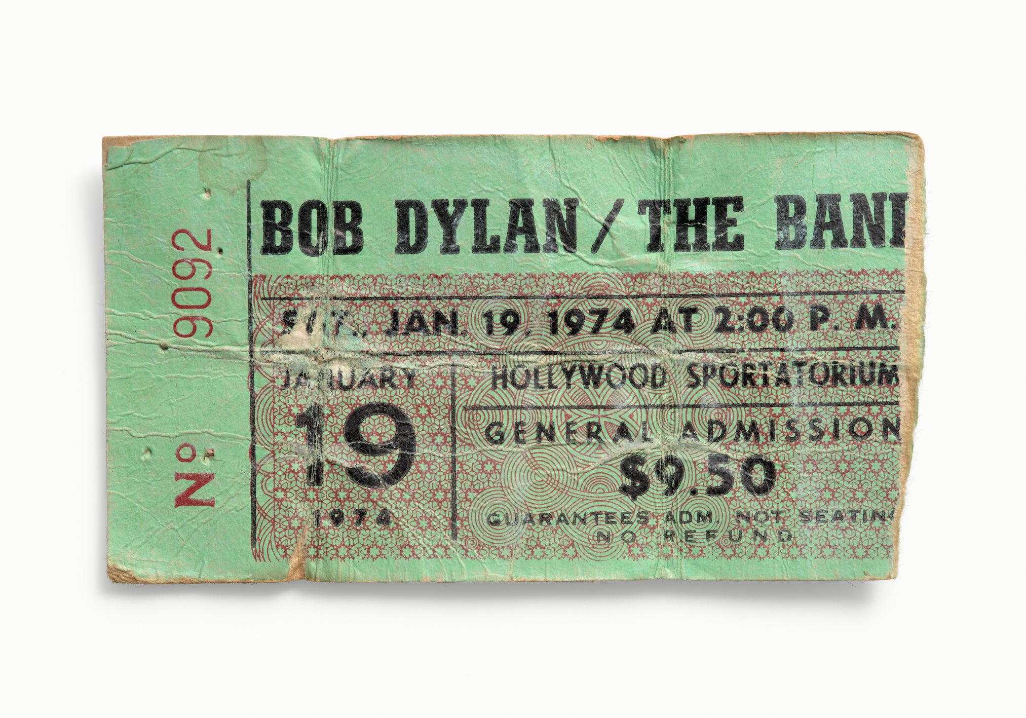 Bob Dylan & The Band, Hollywood Sportatorium, Pembrook Pines, FLA 1974 by Blaise Hayward