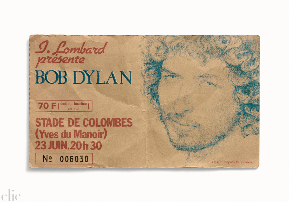 Bob Dylan, Stade De Colombes, Colombes, France 1981