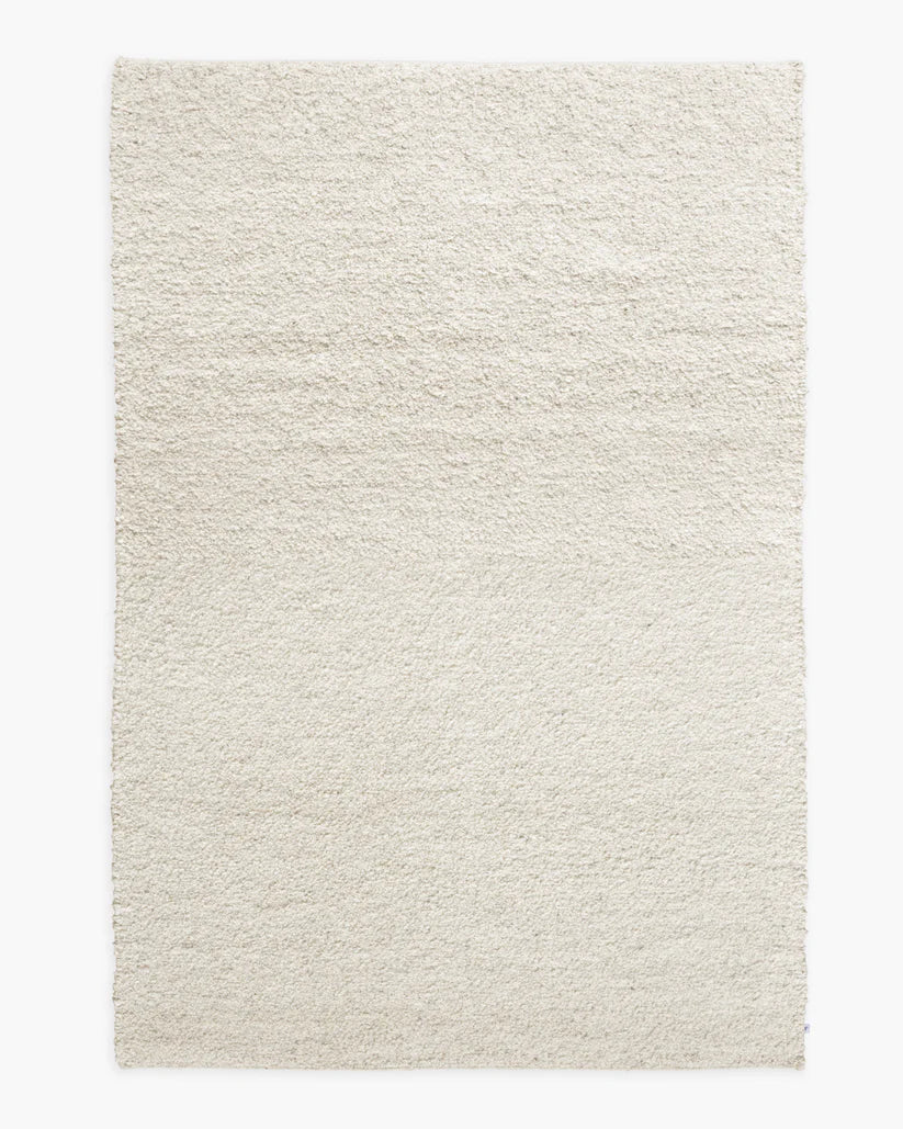 Boucle Area Rug in Silver, from Mark Krebs