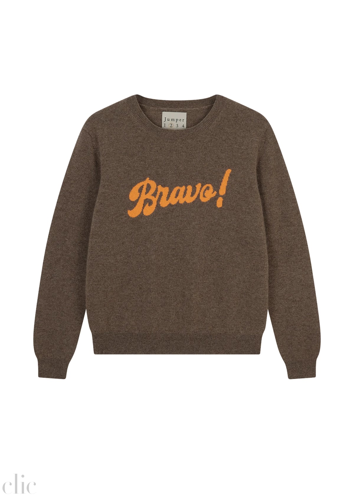 Bravo Crew in Sunshine Orange, from Jumper 1234