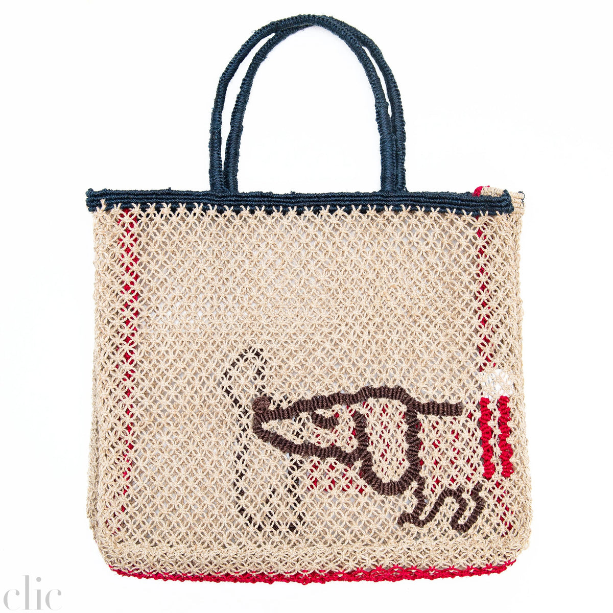 Large Brenton Dog Bag in Dark Navy, from The Jacksons