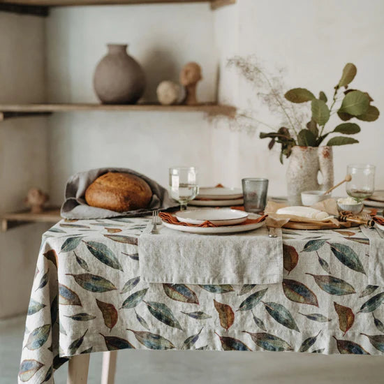 Golden Fall Tablecloth, from Linen Tales