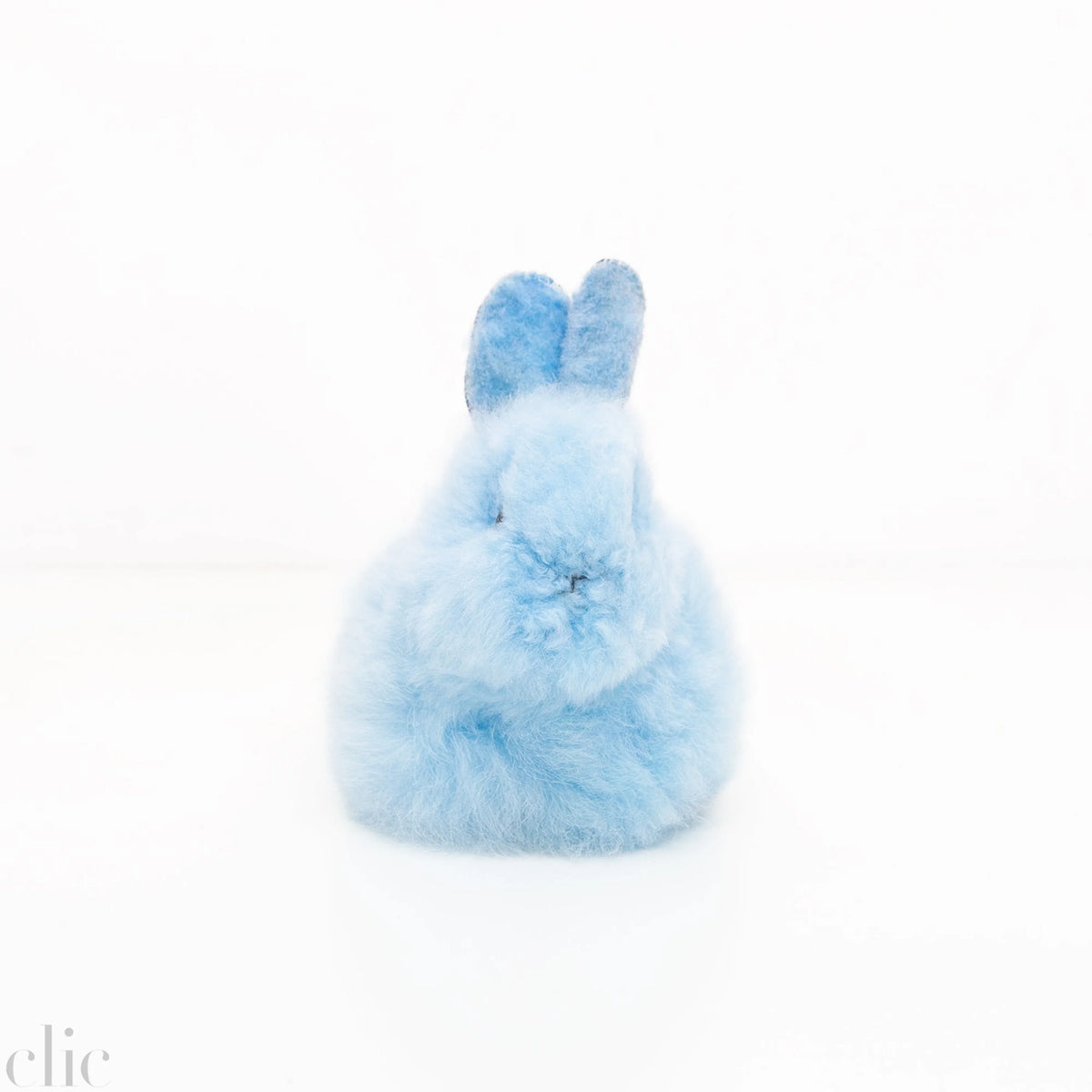 Alpaca Stuffed Bunny in Light Blue