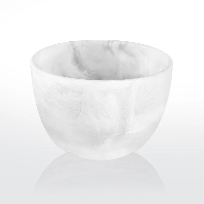 Medium Deep Bowl in White Swirl, from Nashi Home