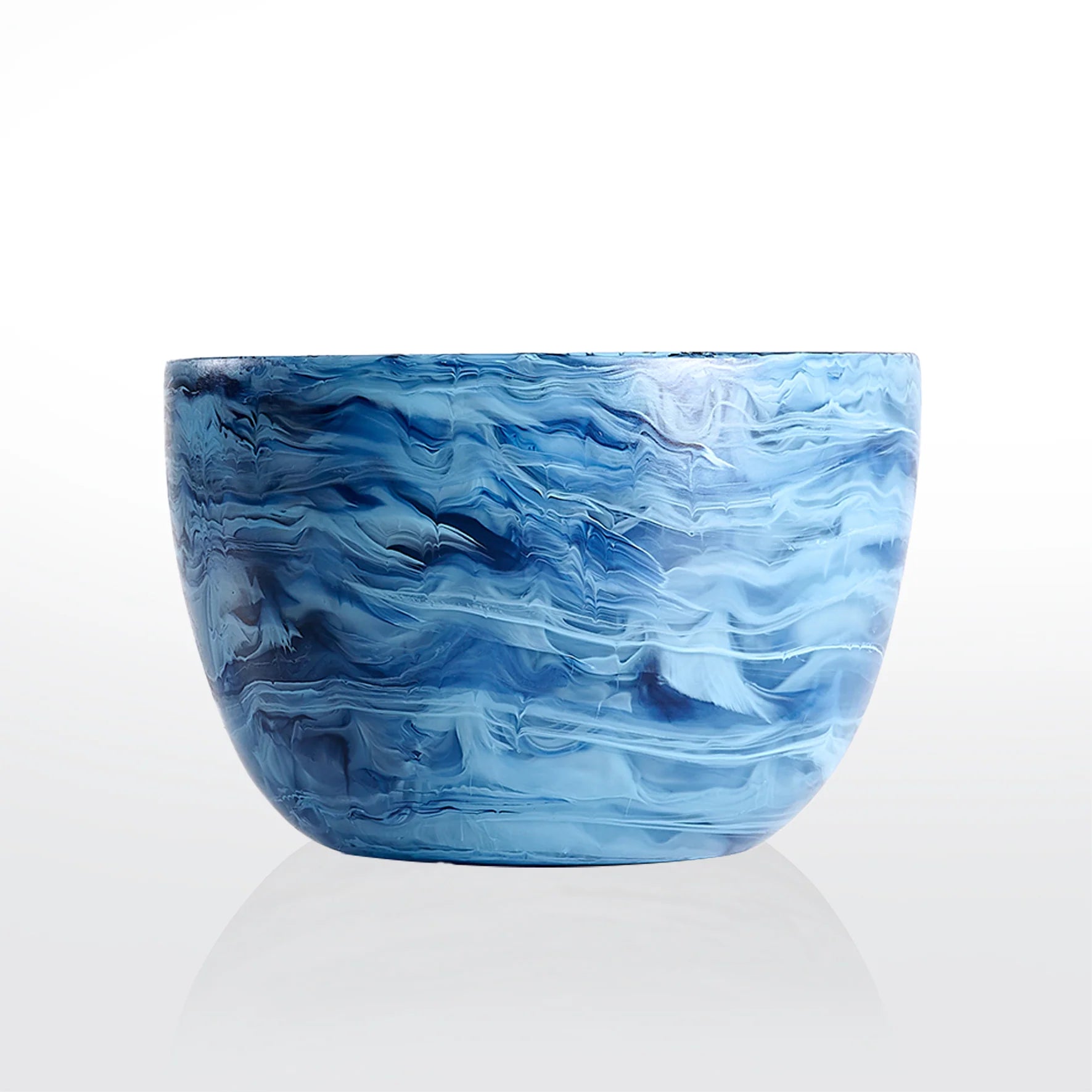 Deep Bowl in Denim Swirl, from Nashi Home