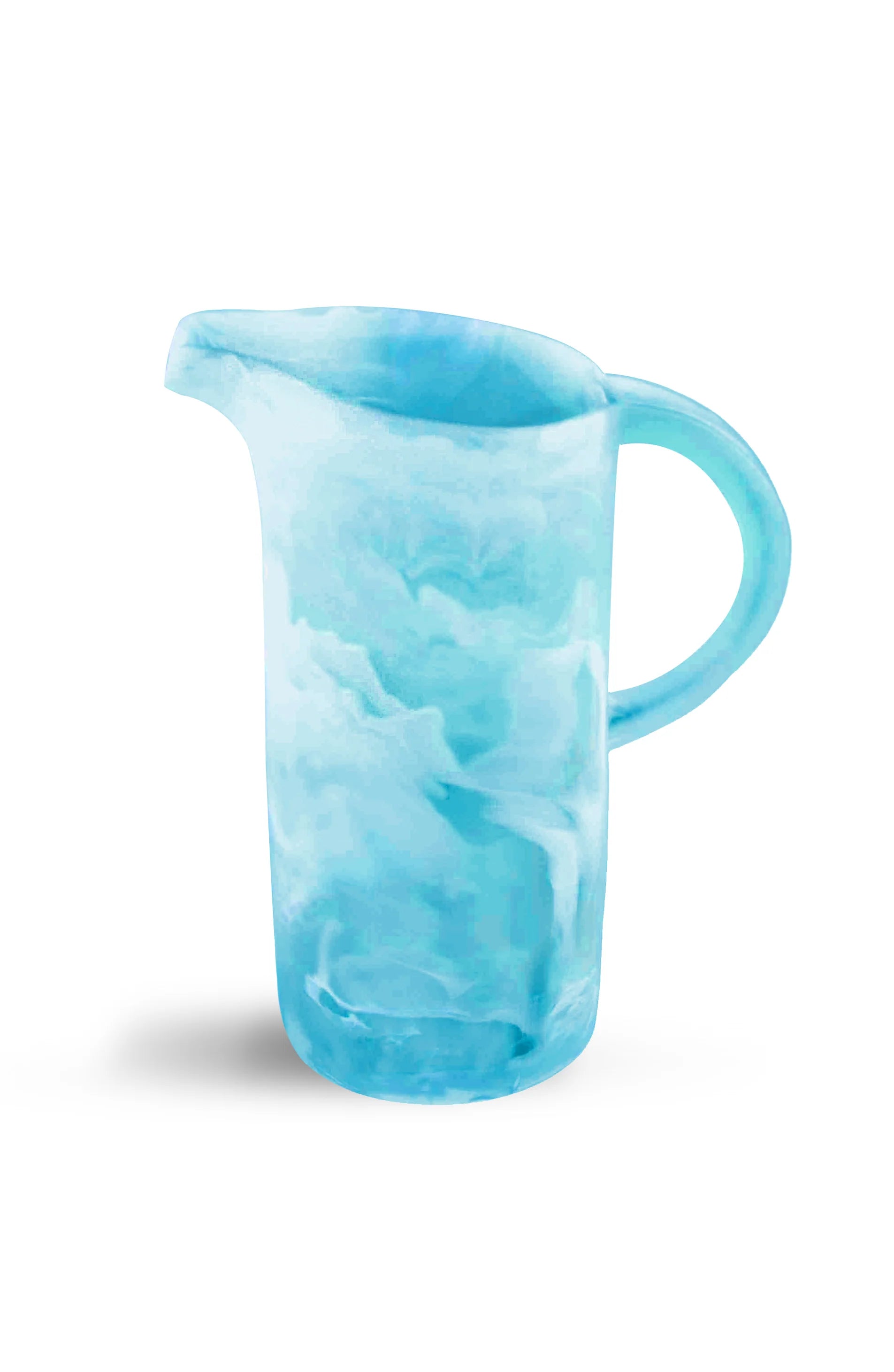 Classical Jug in Aqua Swirl, from Nashi Home