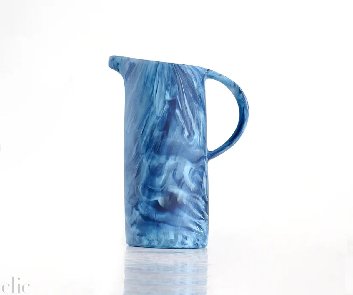 Classical Jug in Denim Swirl, from Nashi Home