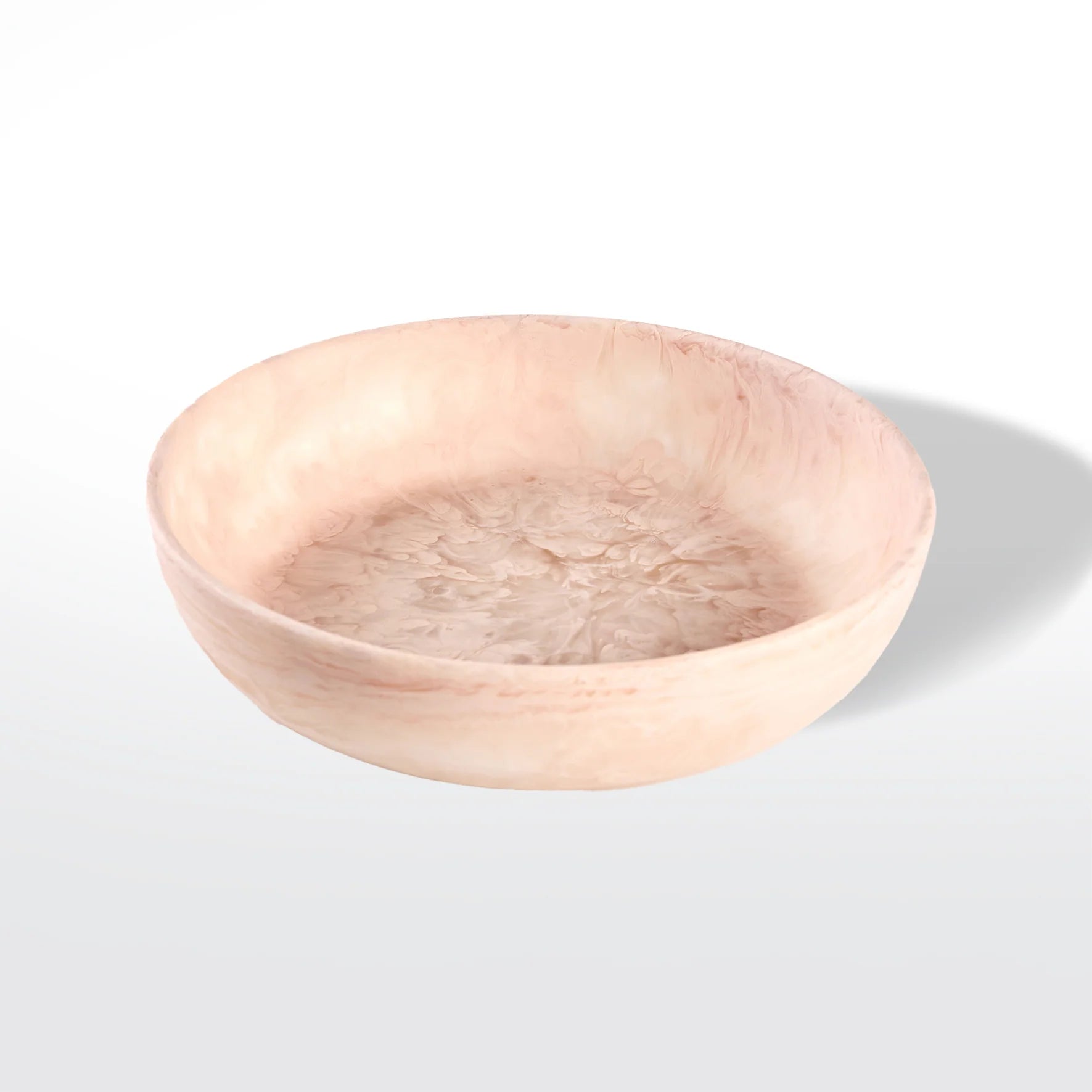 Medium Round Bowl in Blush Swirl, from Nashi Home