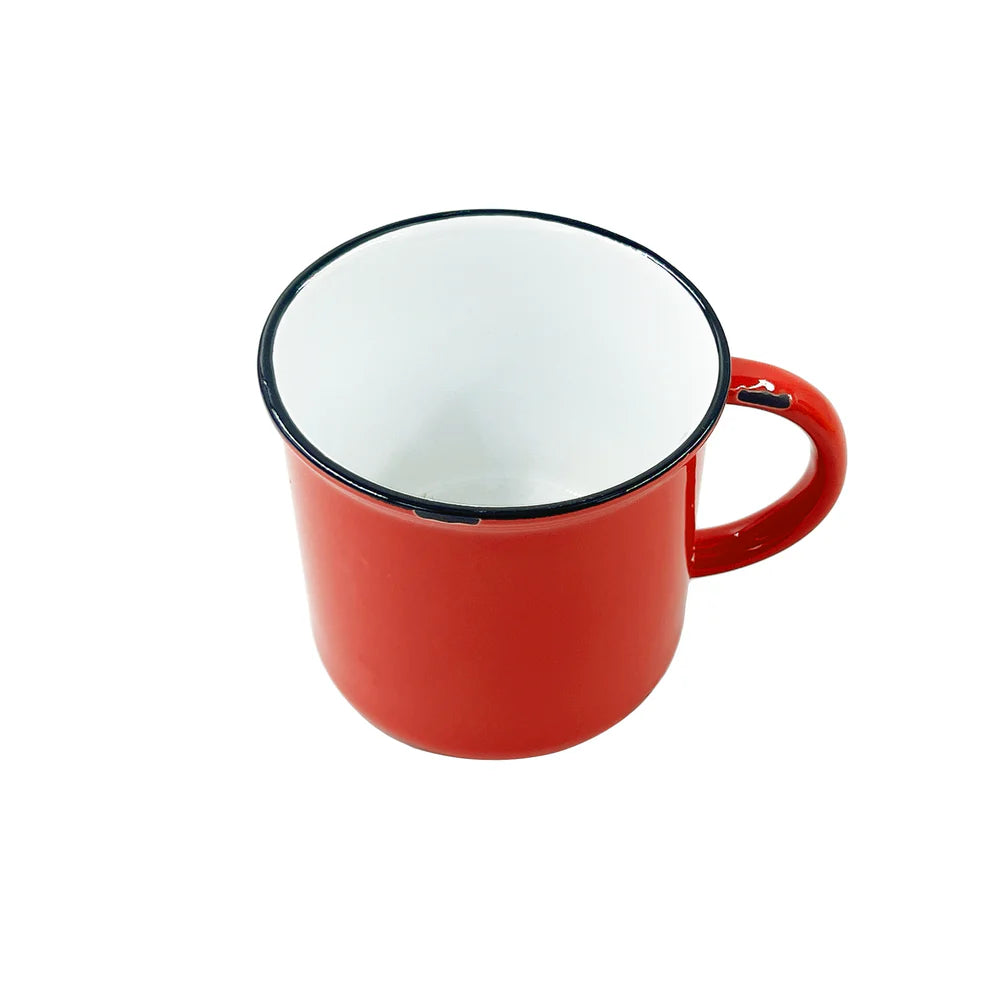 Tineware Mug in Red, from Canvas Home
