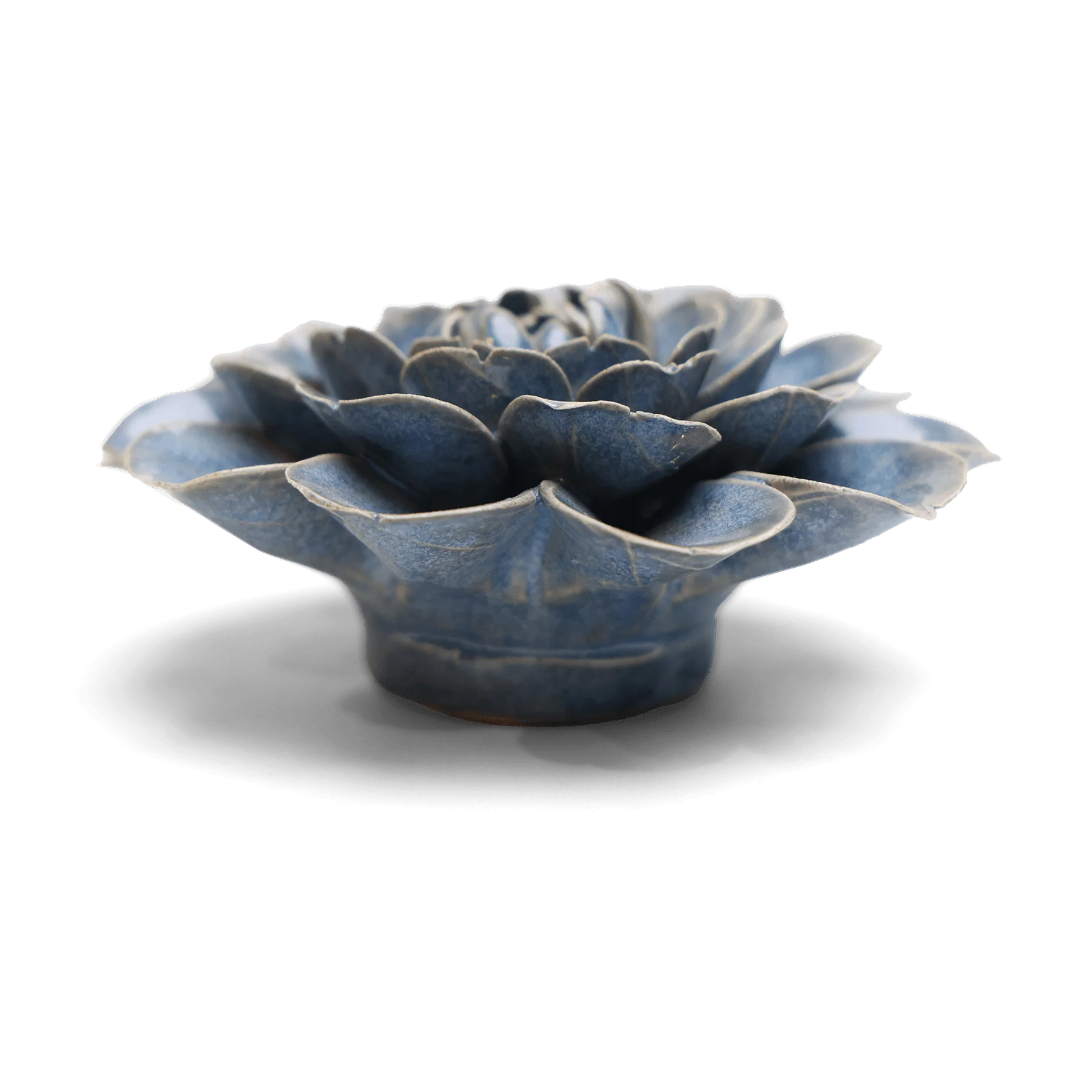 Japan Ceramic Flower in Blue Cosmos, from Chive