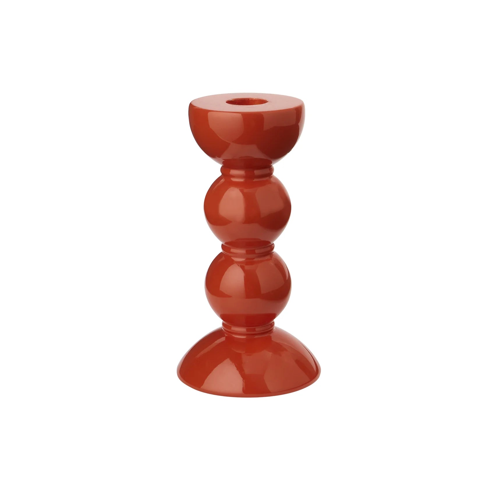 Bobbin Candle Stick in Orange, from Addison Ross