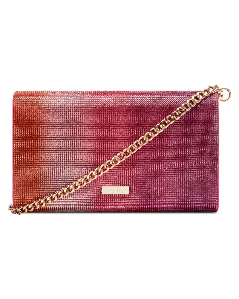 Candy Envelope Clutch in Fuchsia/Orange Ombré, from Rafé New York