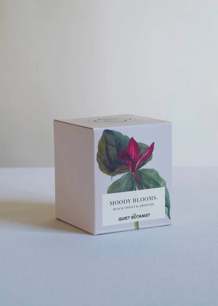 Candle in Moody Blooms, from The Quiet Botanist