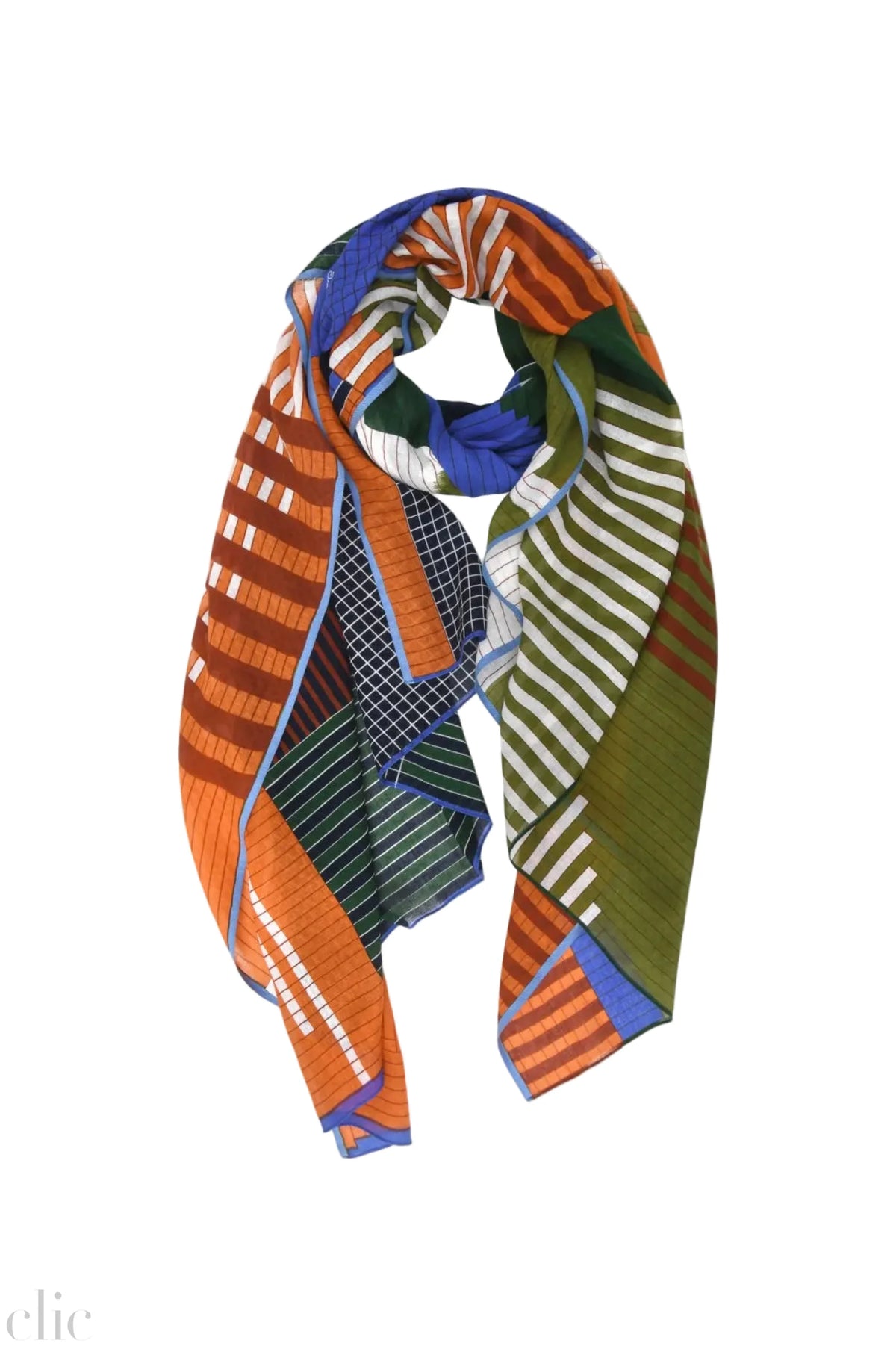 Cascade Scarf in Teal. from Mapoesie