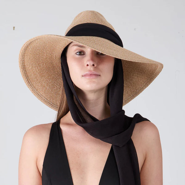 Cassidy Hat in Sand, from Eugenia Kim