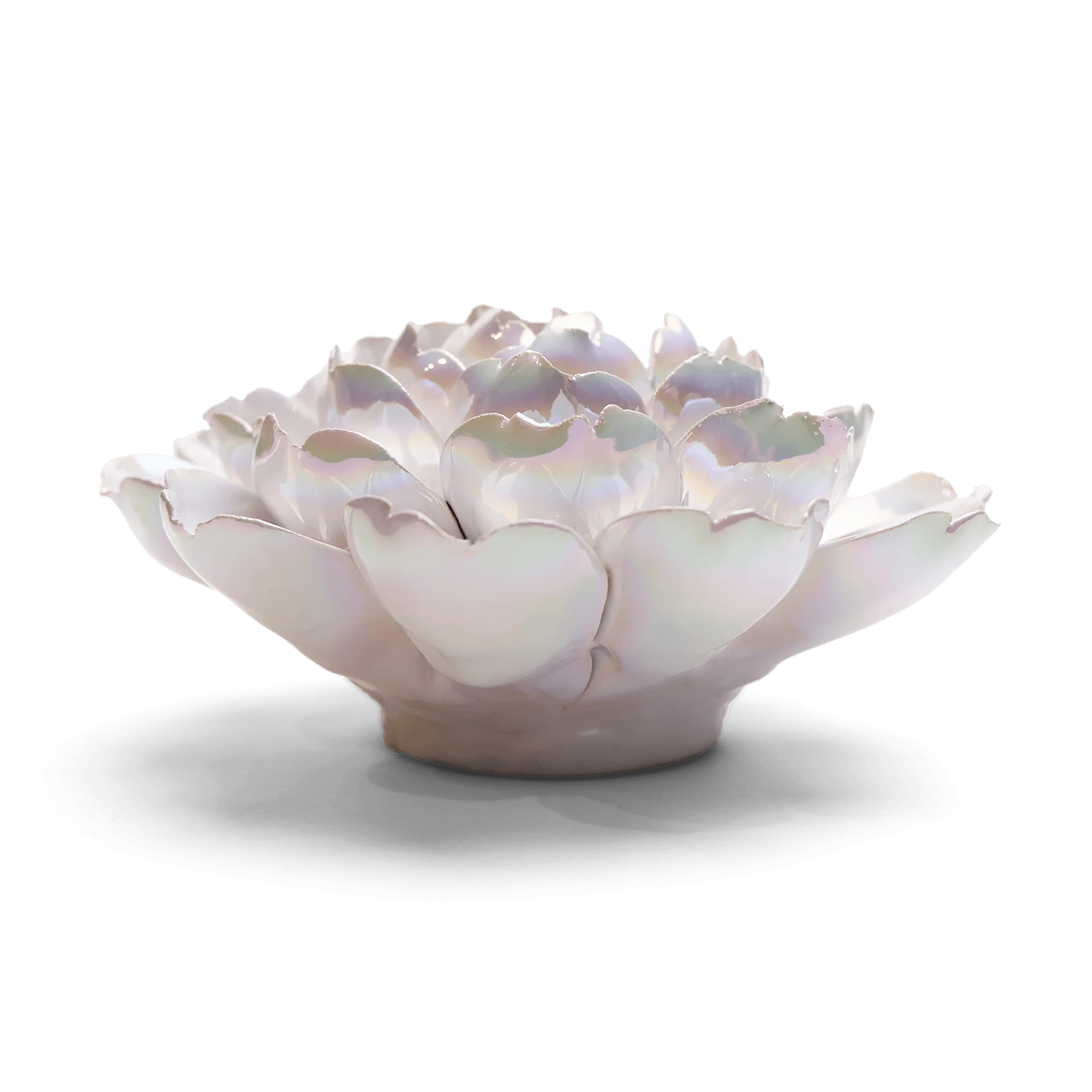 Ceramic Flower in Mofo Pearl, from Chive