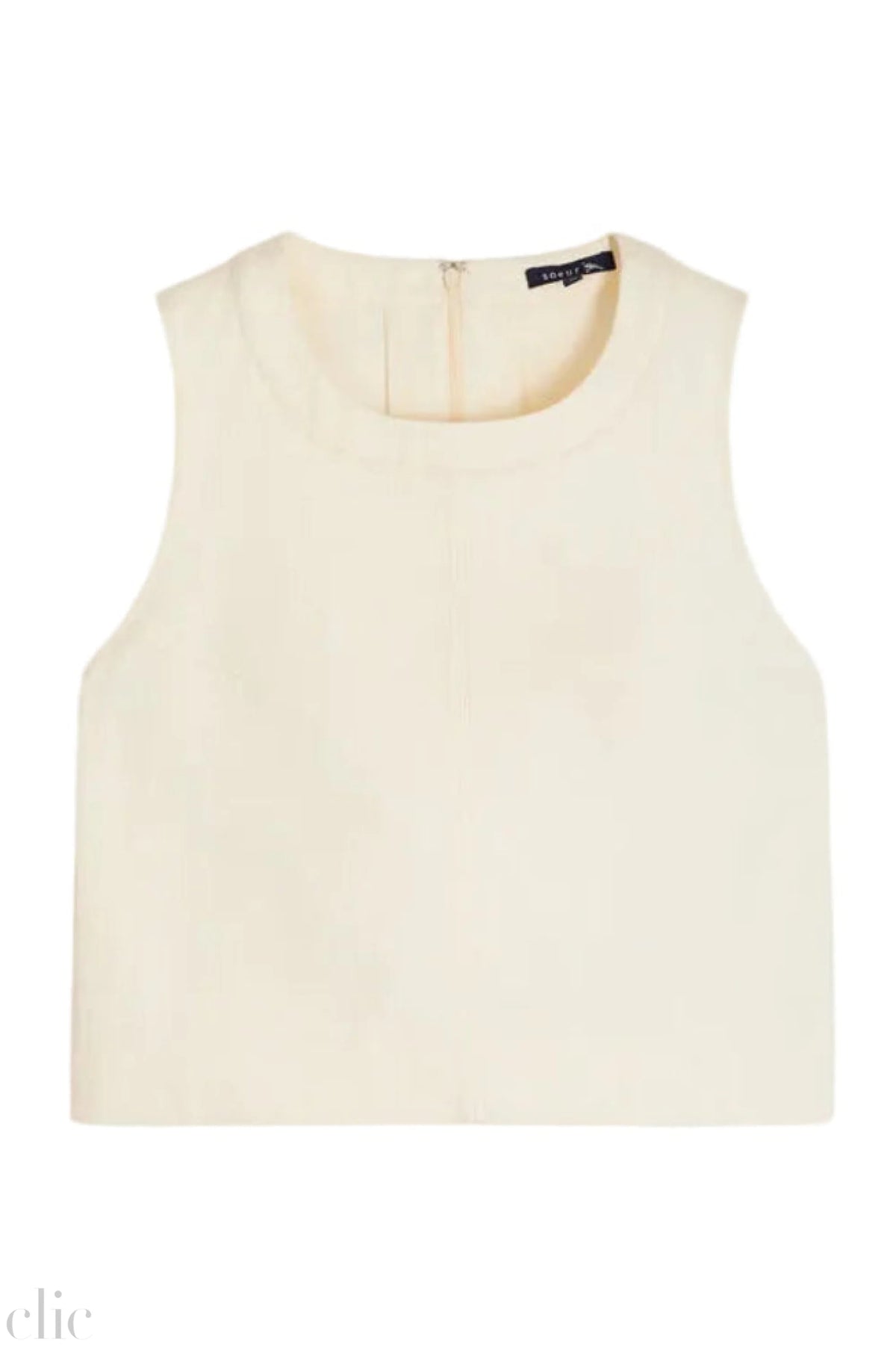 Pampa Canvas Top in Creme, from Soeur