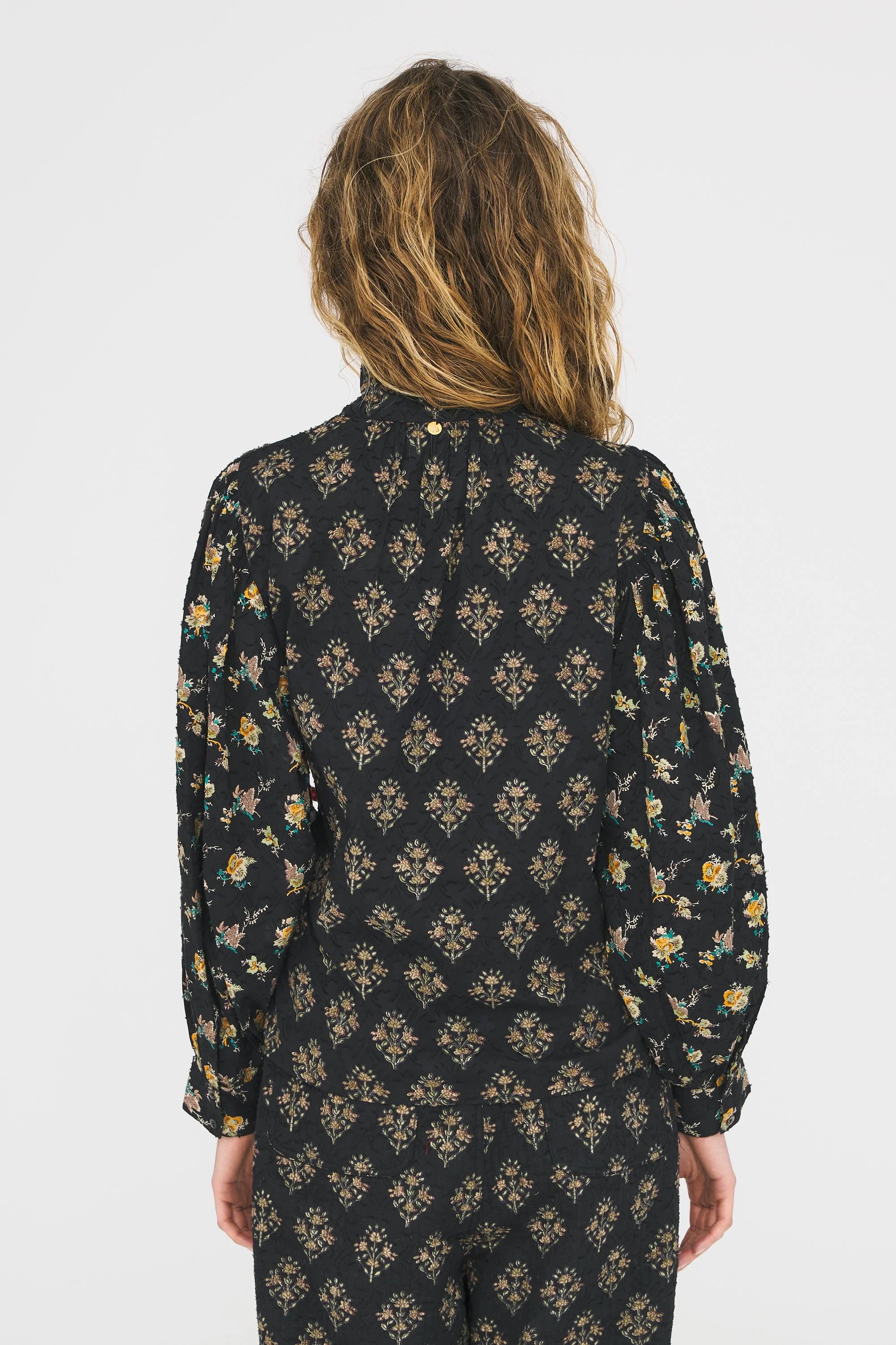 Chino Blouse in Black, from Antik Batik