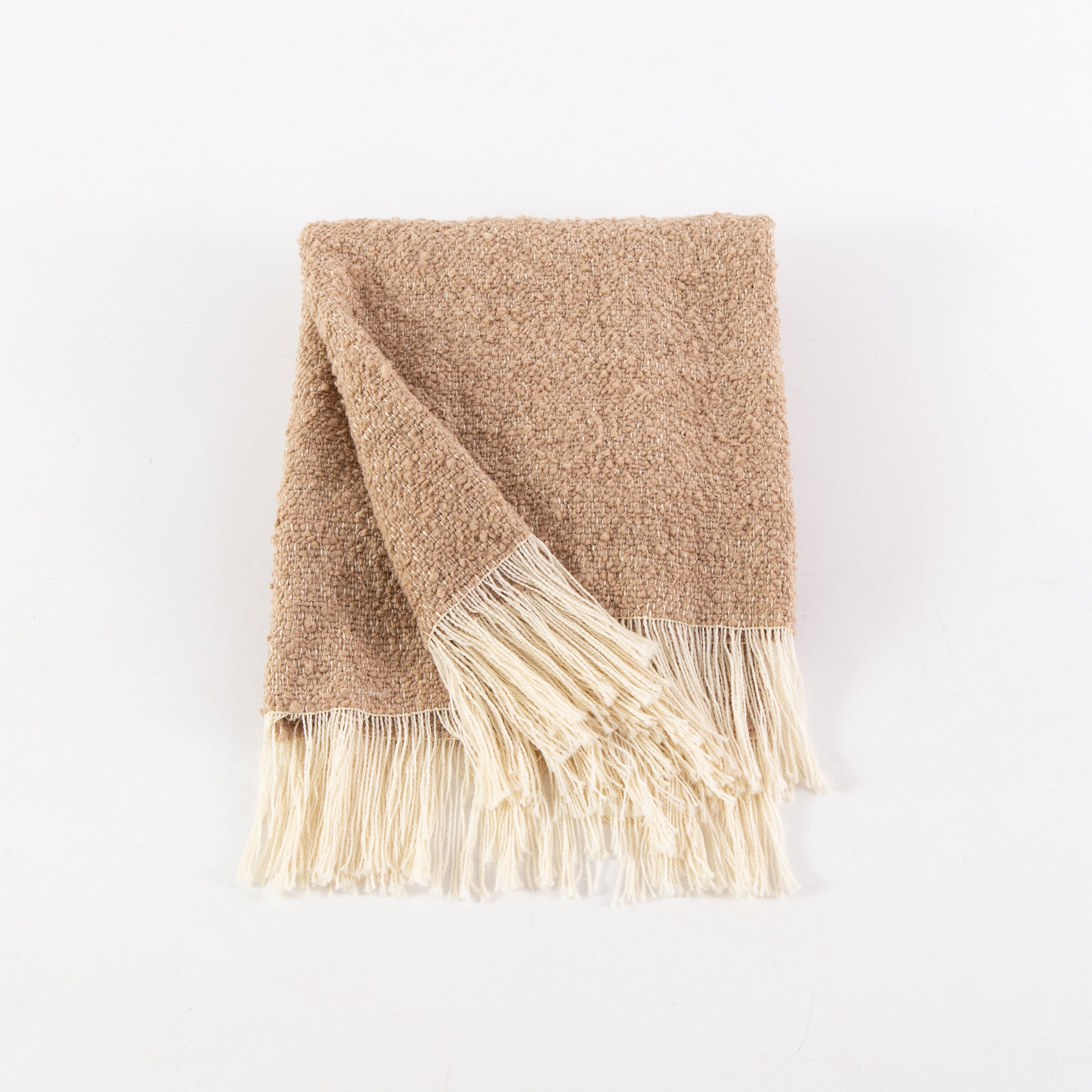 Claro Throw in Beige, from Identidad Argentina