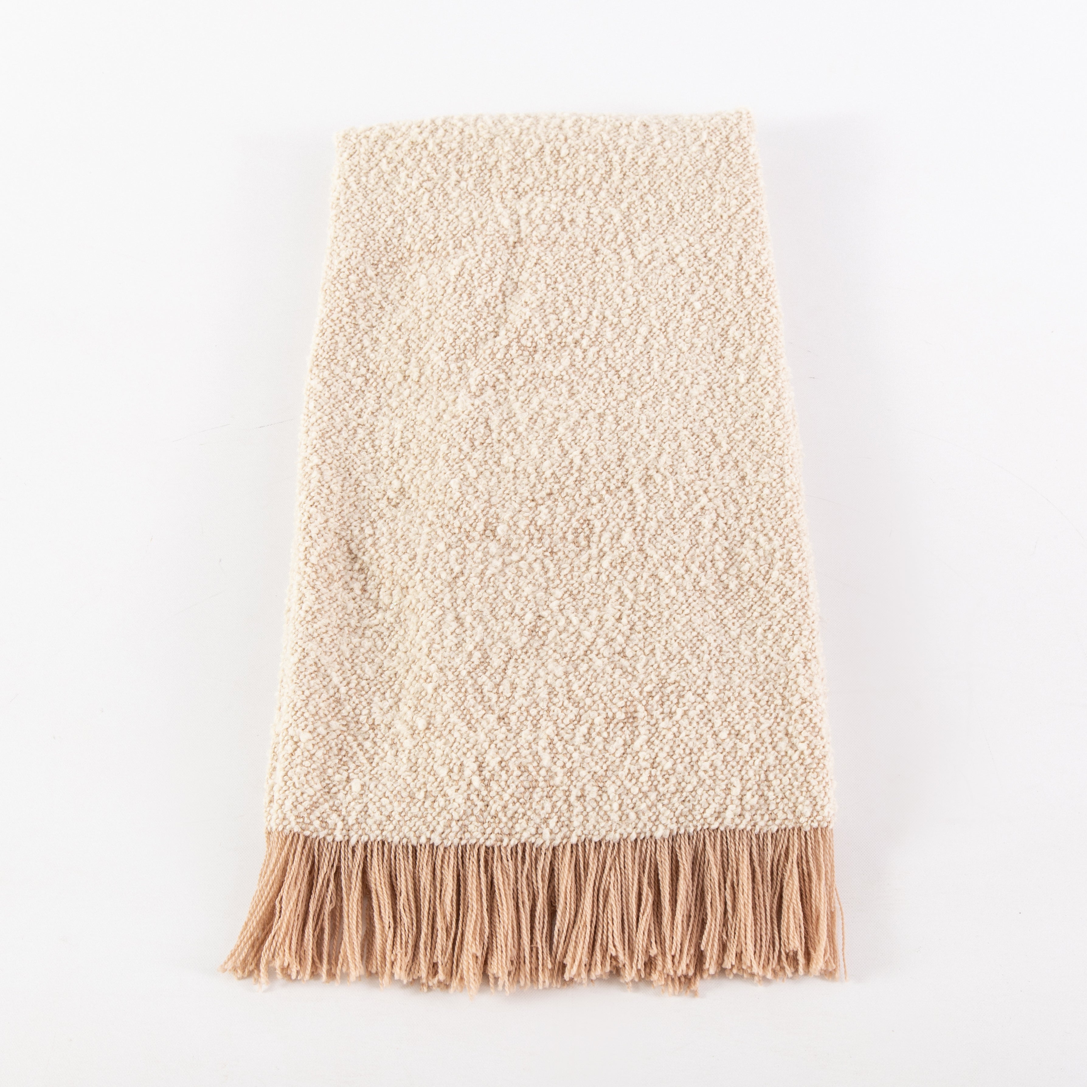 Claro Throw in Ivory, from Identidad Argentina