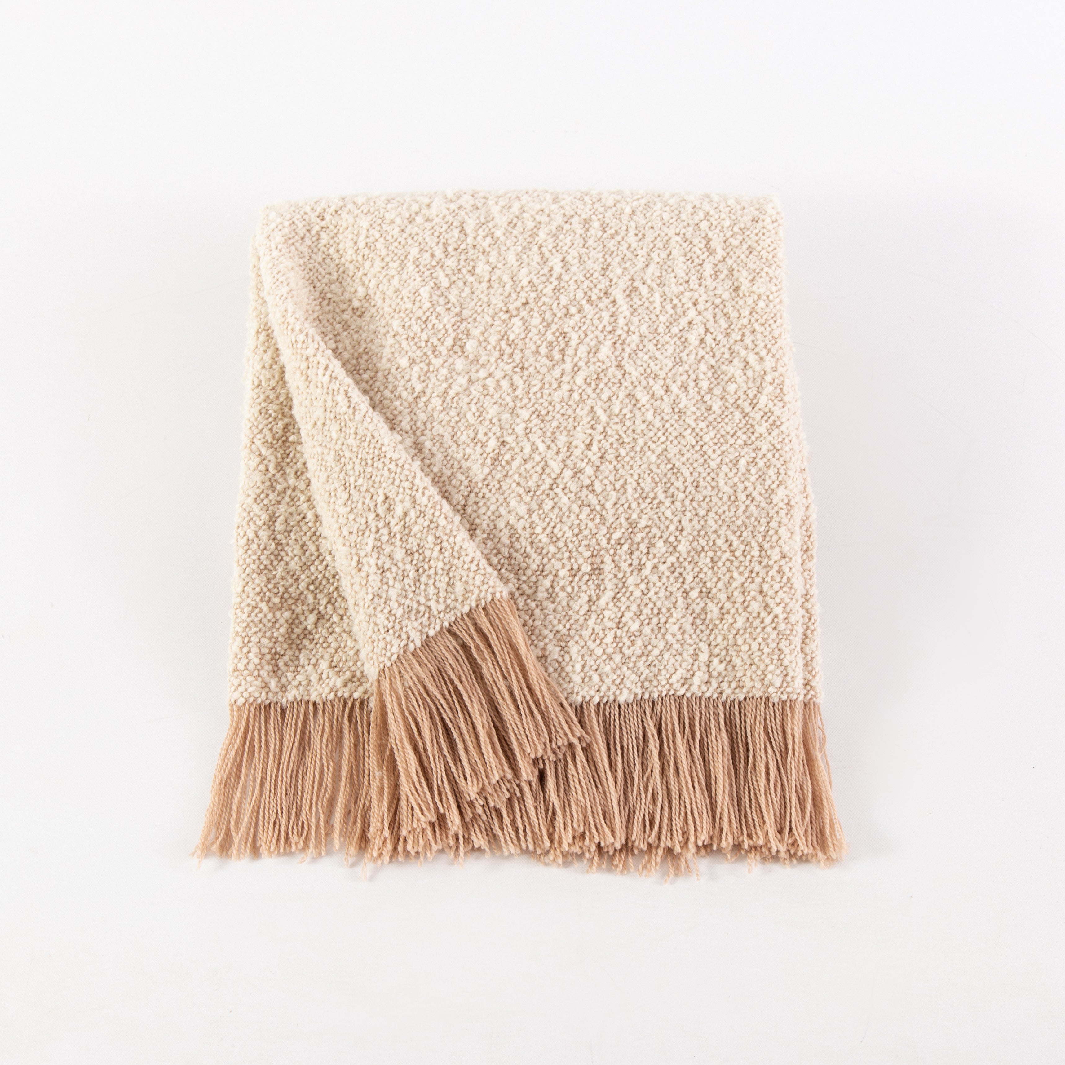 Claro Throw in Ivory, from Identidad Argentina