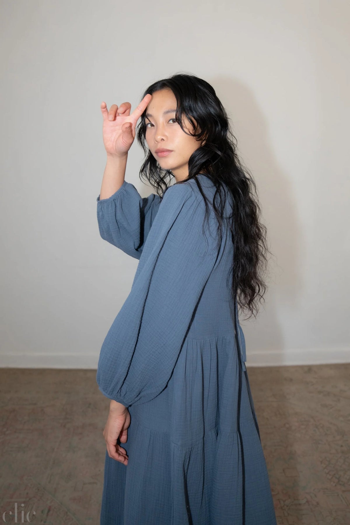 Nella Dress in Blue, from ZII Ropa