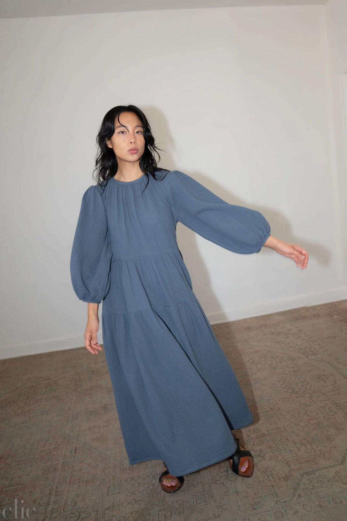 Nella Dress in Blue, from ZII Ropa